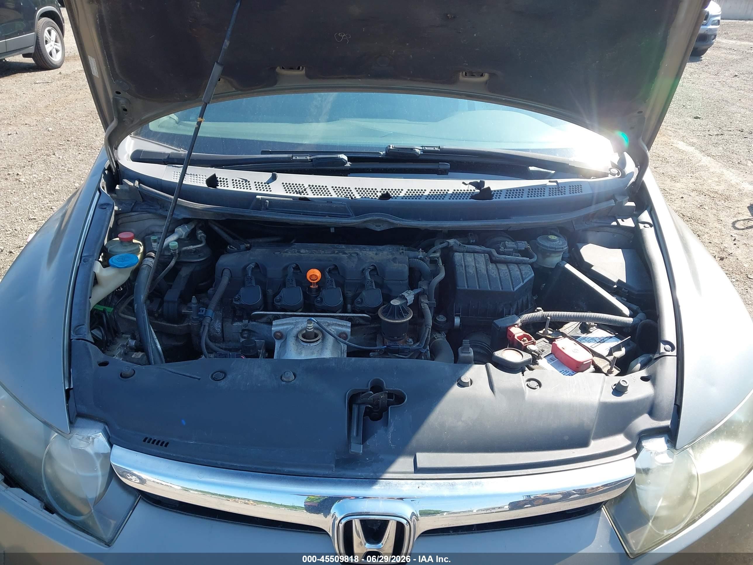 2006 Honda Civic Ex Серый vin: 1HGFA168X6L124263