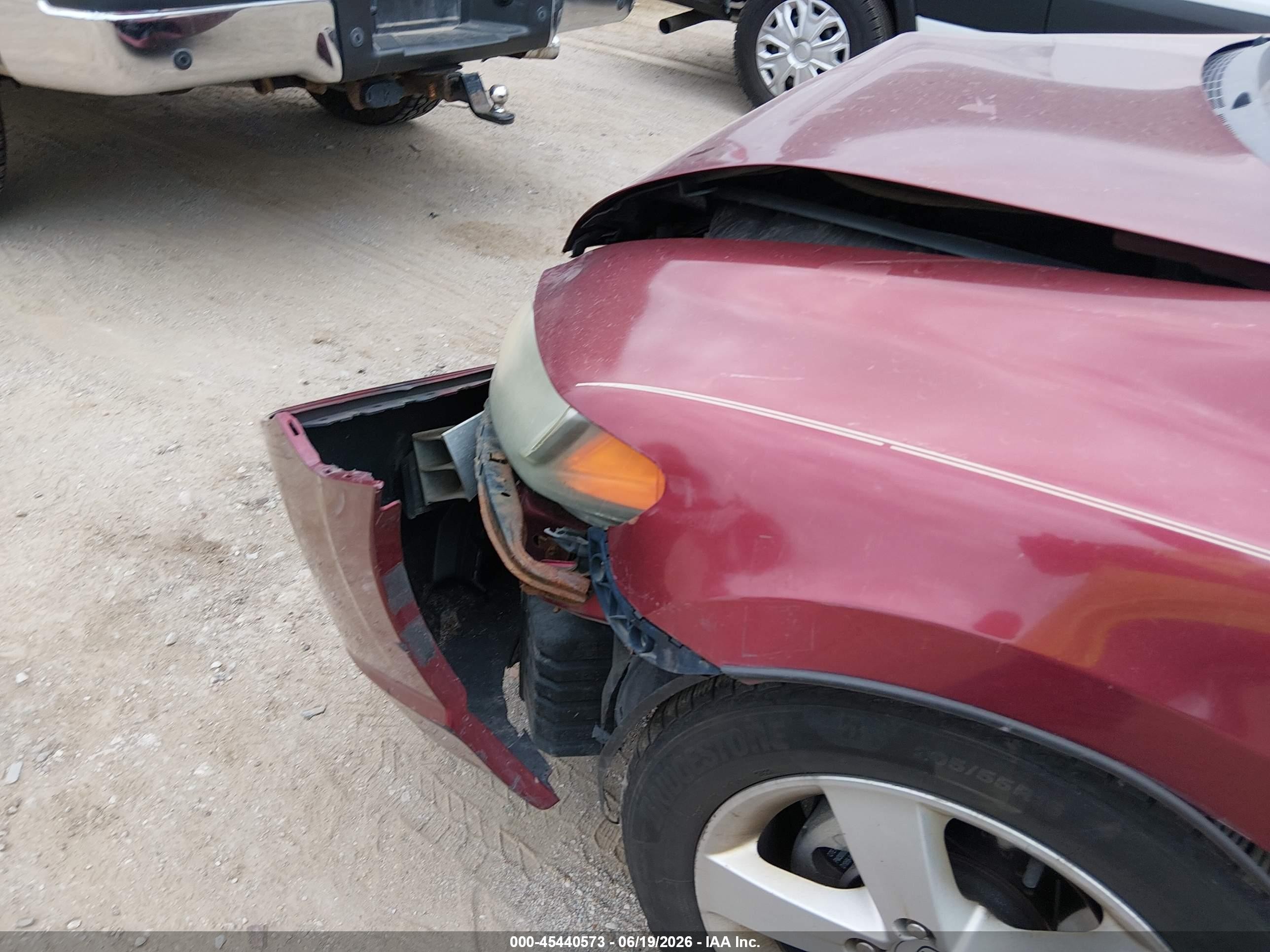 2006 Honda Civic Ex Red vin: 1HGFA168X6L128023