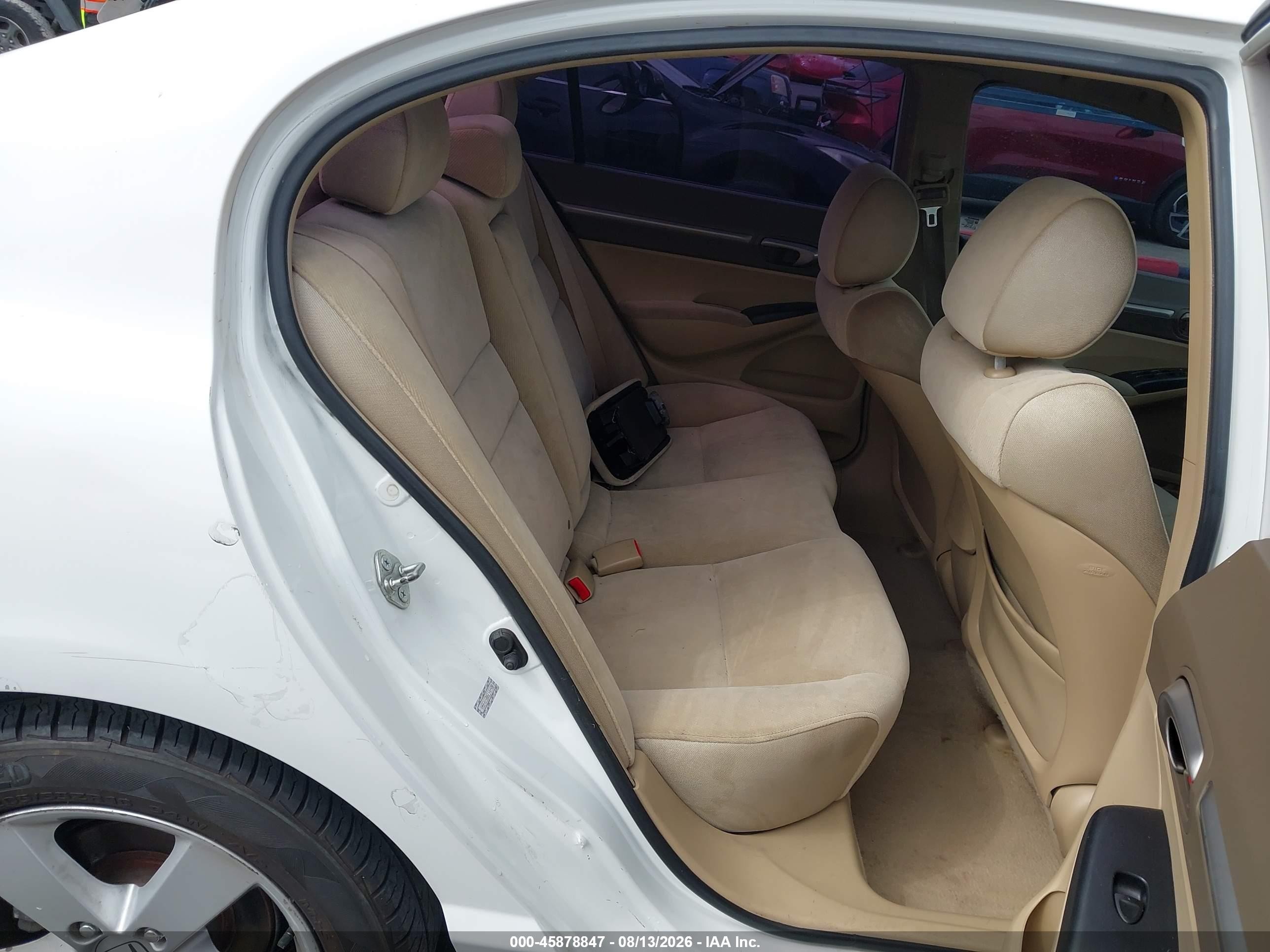 2006 Honda Civic Ex White vin: 1HGFA168X6L140978