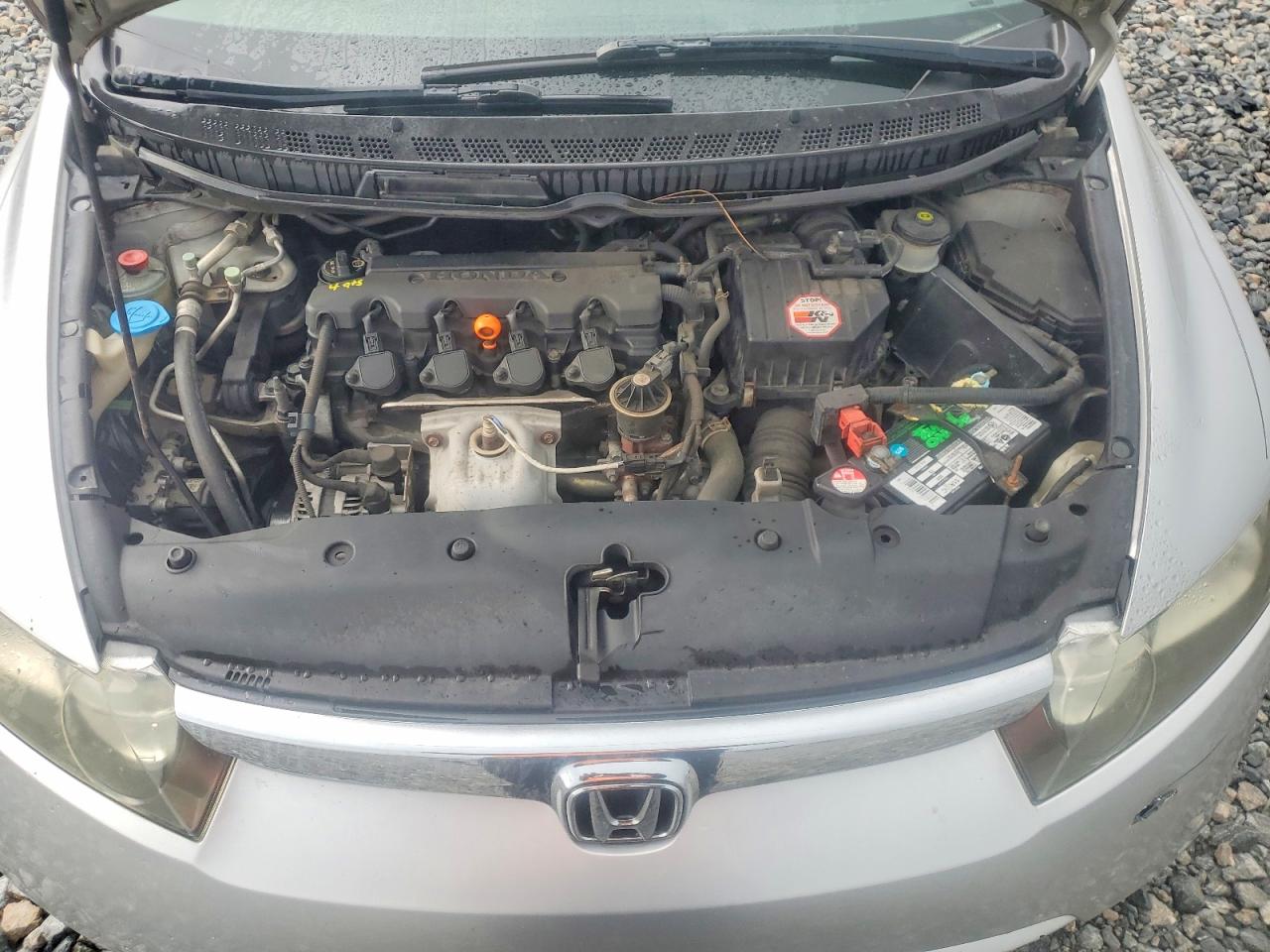 2007 Honda Civic Ex Серебряный vin: 1HGFA168X7L000477
