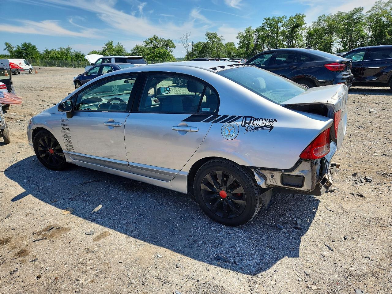 2007 Honda Civic Ex Silver vin: 1HGFA168X7L009292