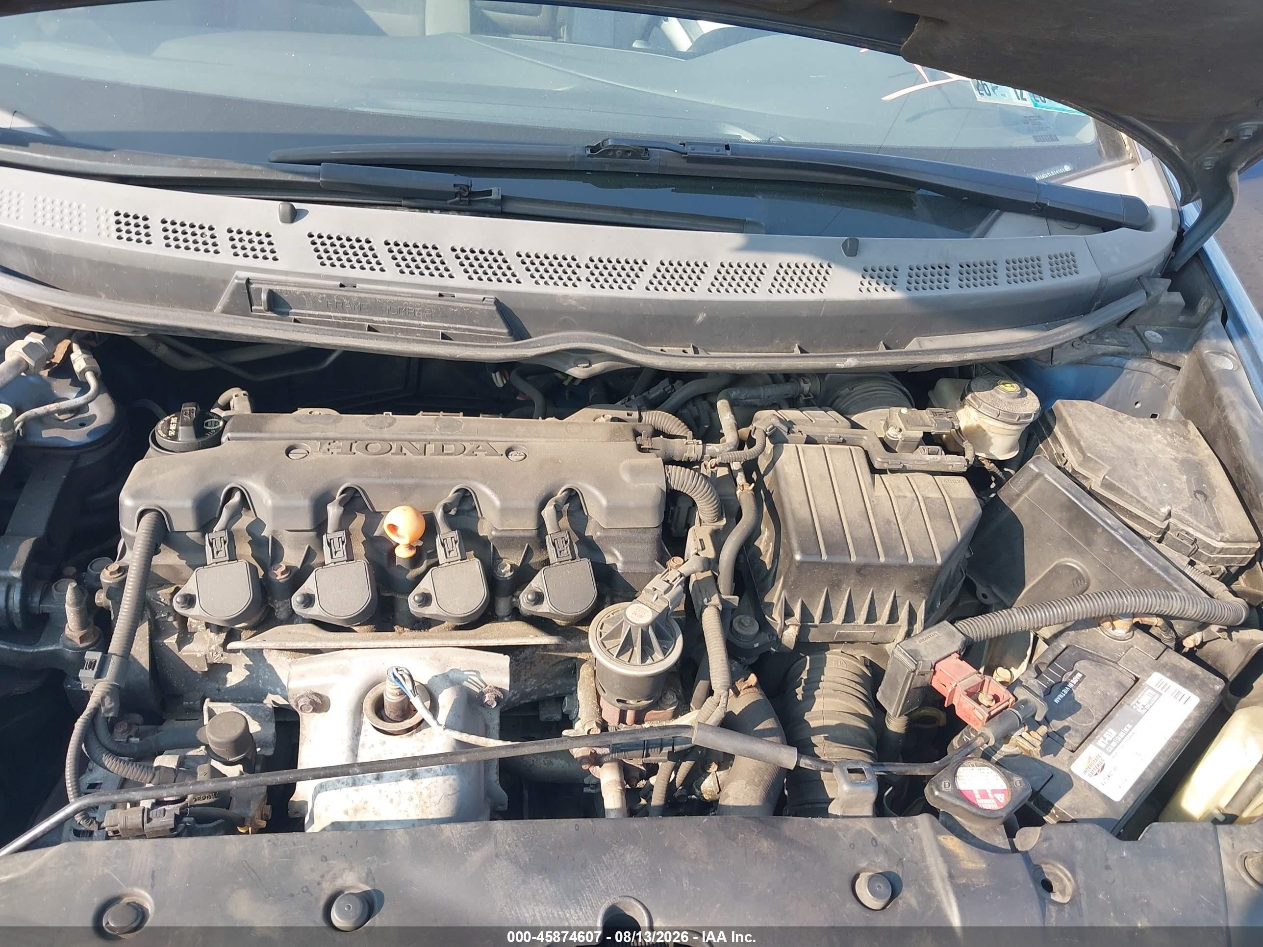 2007 Honda Civic Ex Синий vin: 1HGFA168X7L014167