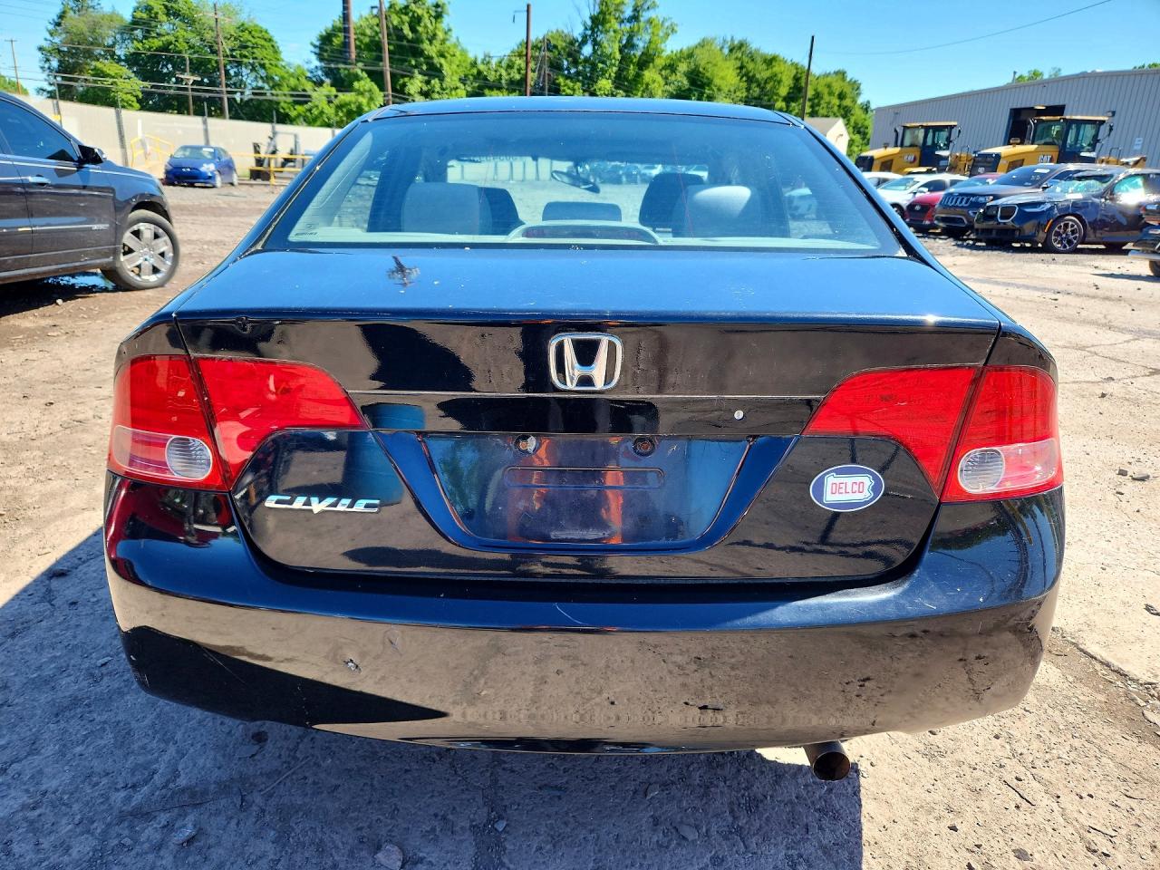 2007 Honda Civic Ex Black vin: 1HGFA168X7L019224