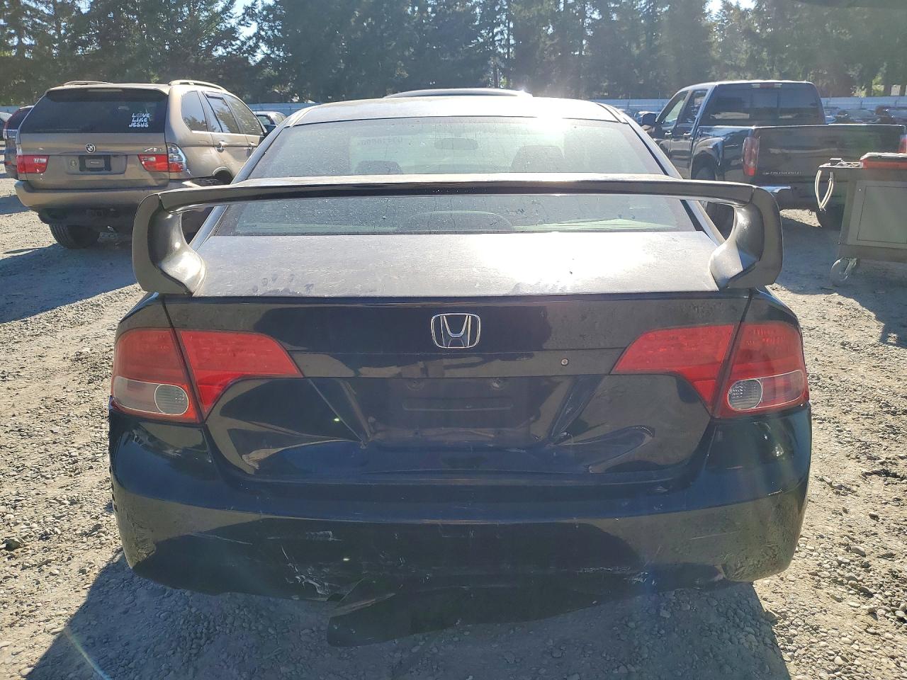2007 Honda Civic Ex Black vin: 1HGFA168X7L052000