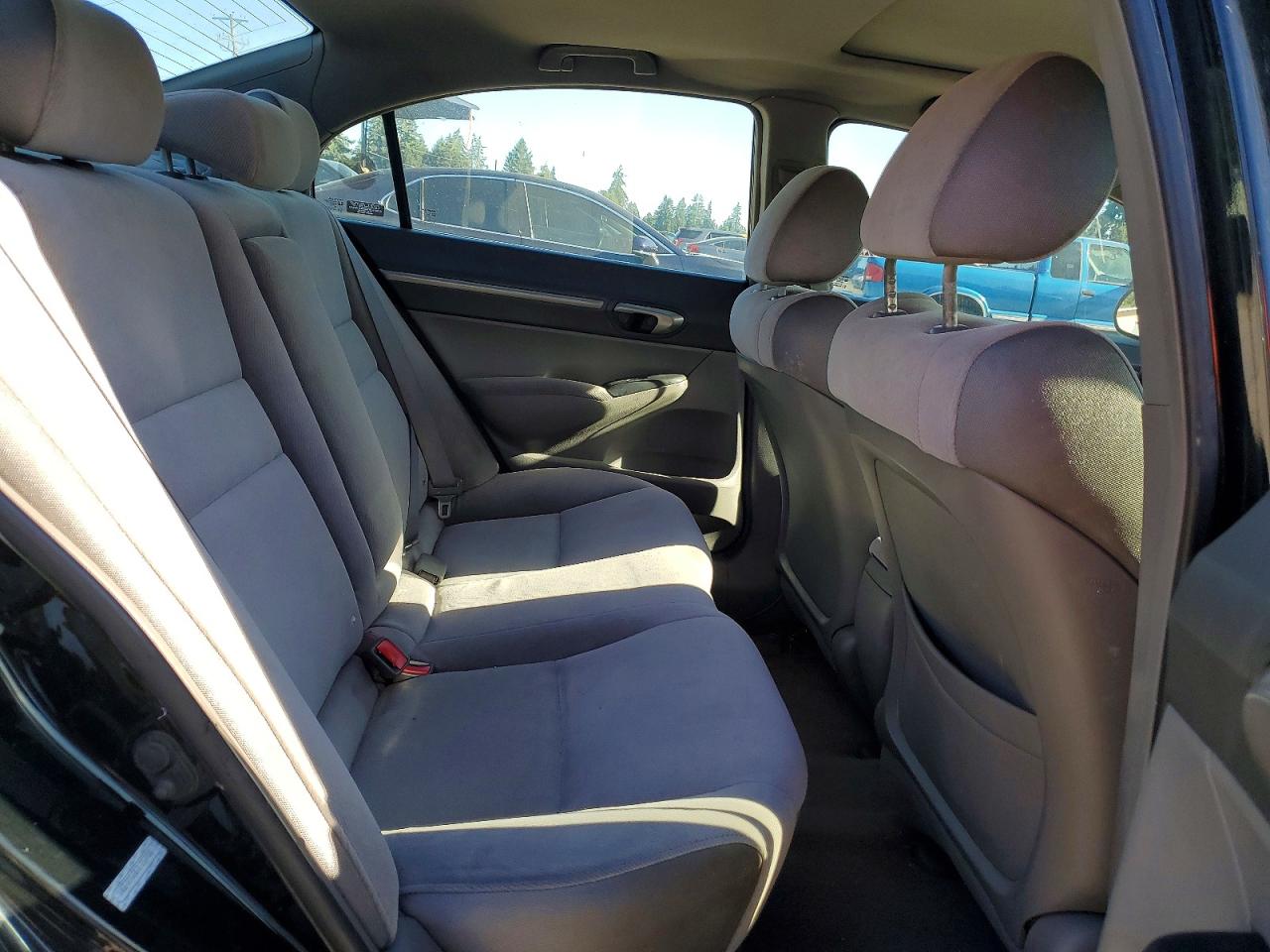 2007 Honda Civic Ex Black vin: 1HGFA168X7L052000