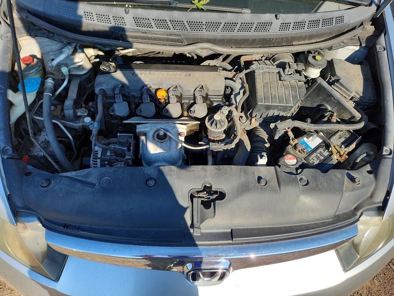 2007 Honda Civic Ex Silver vin: 1HGFA168X7L070609
