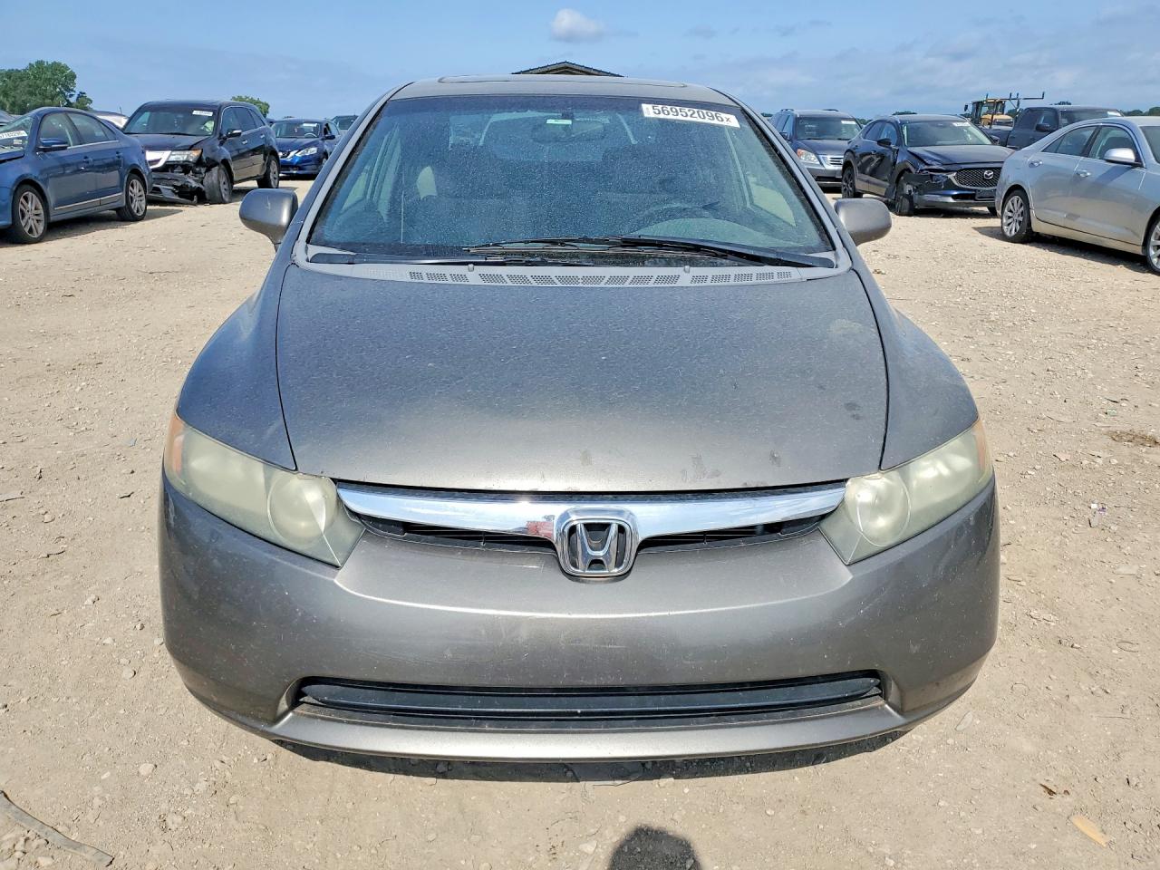 2007 Honda Civic Ex Gray vin: 1HGFA168X7L092481