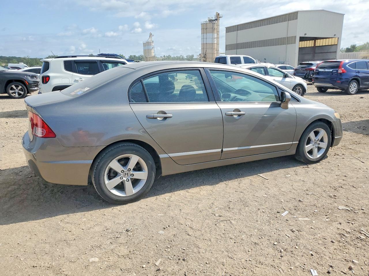 2007 Honda Civic Ex Gray vin: 1HGFA168X7L092481