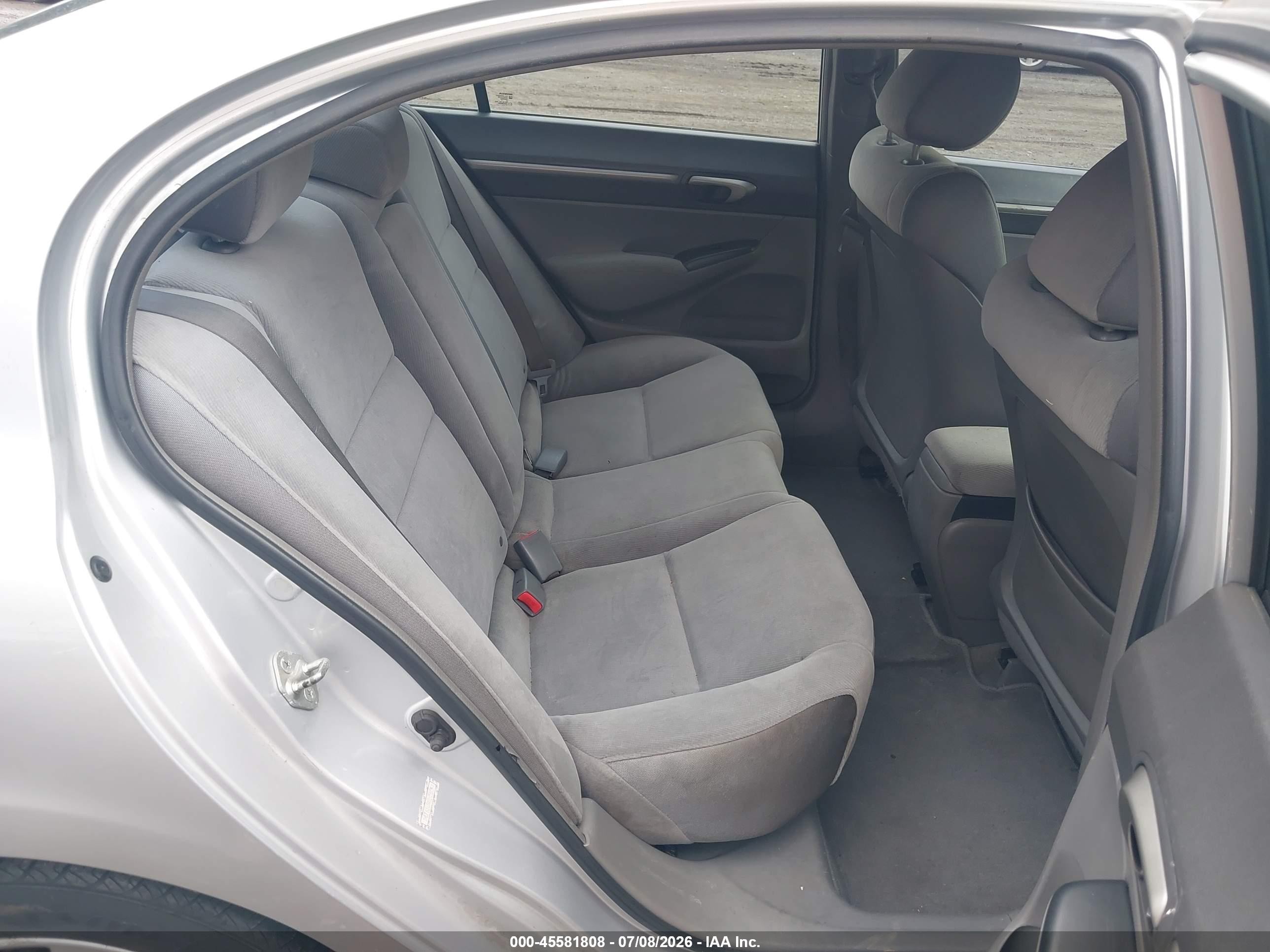 2007 Honda Civic Ex Silver vin: 1HGFA168X7L098040