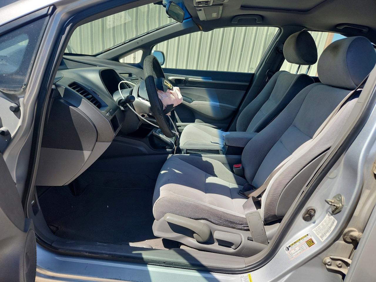 2007 Honda Civic Ex Серебряный vin: 1HGFA168X7L104760