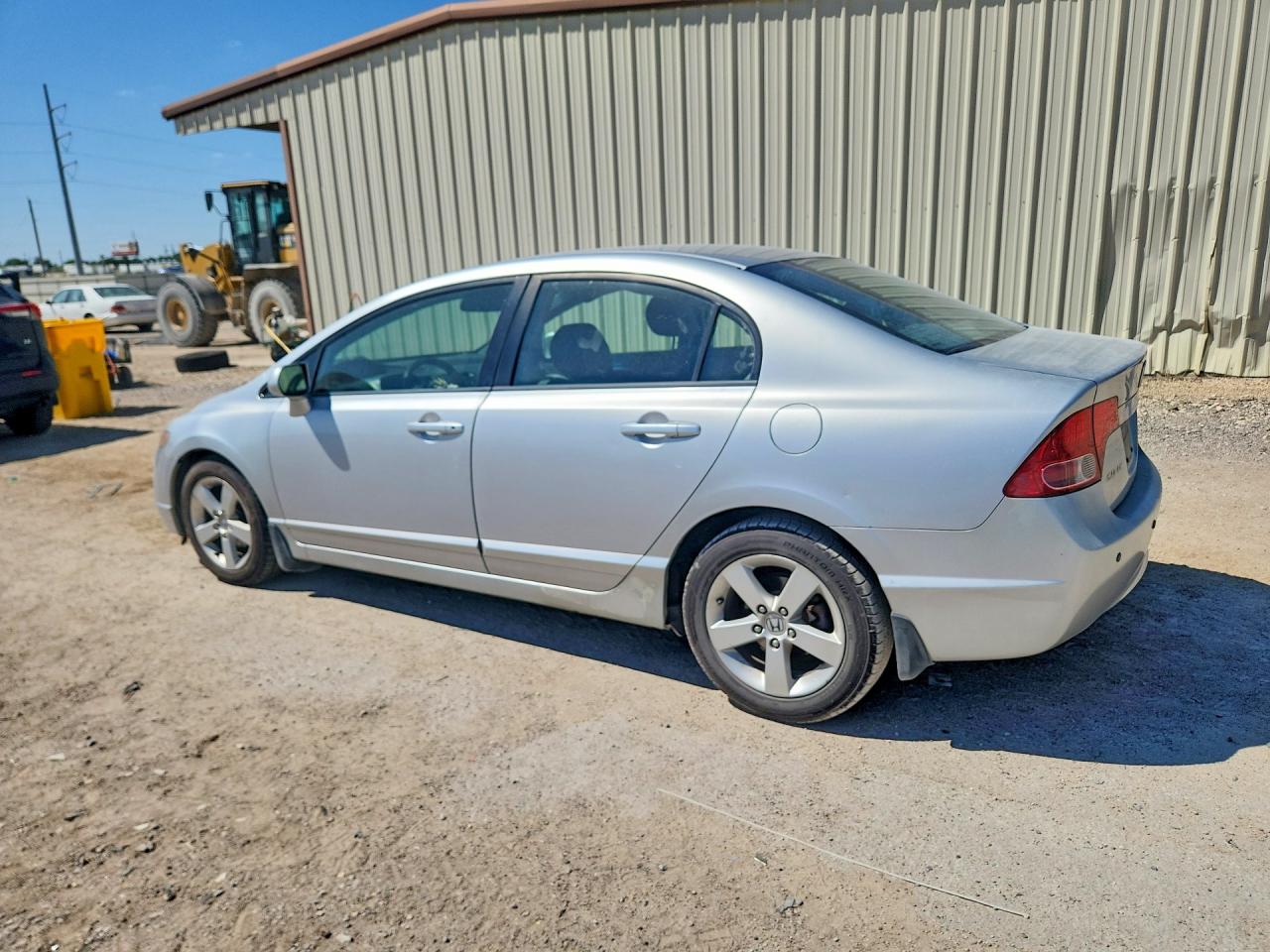 2007 Honda Civic Ex Серебряный vin: 1HGFA168X7L104760