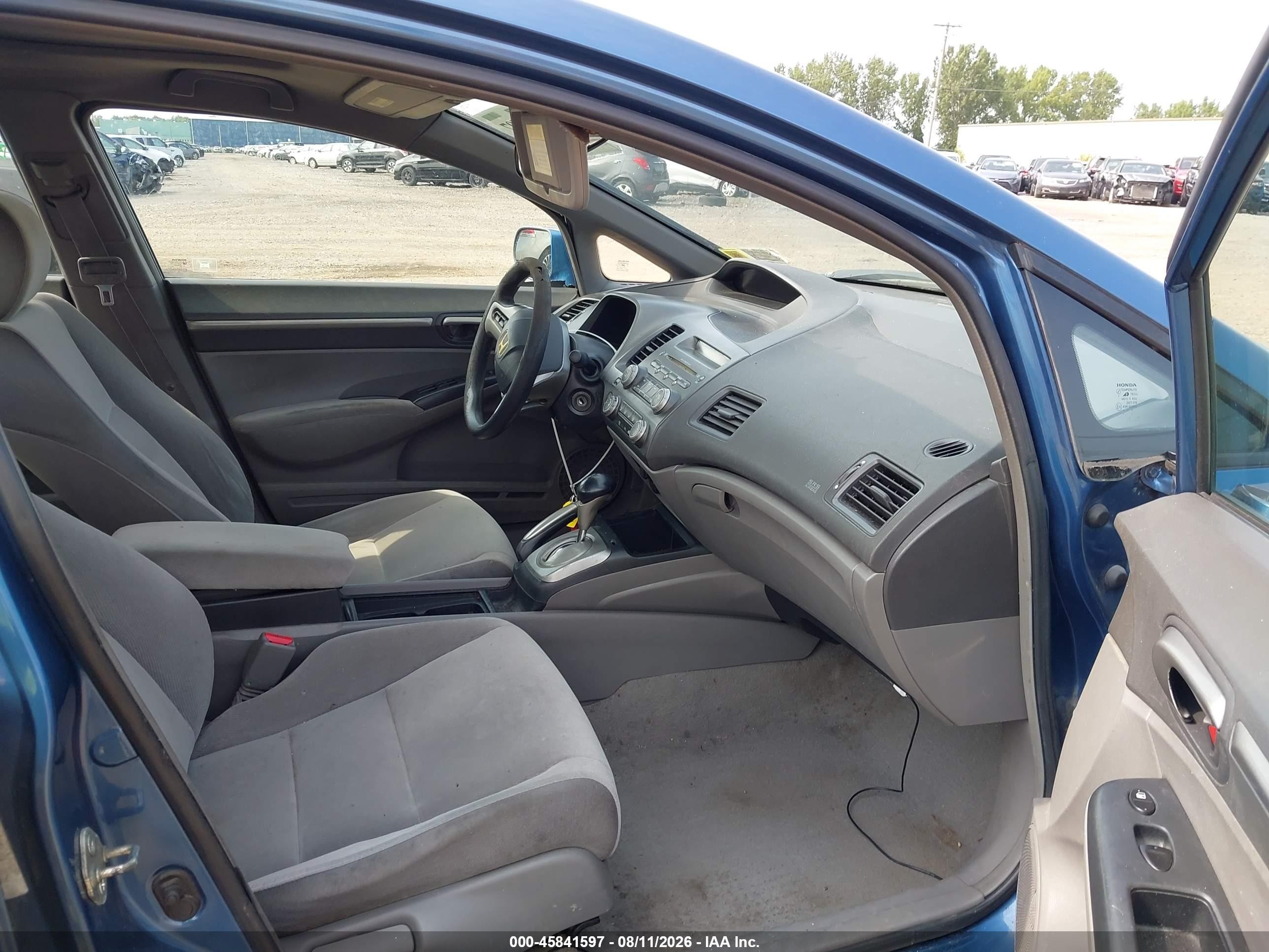 2007 Honda Civic Ex Blue vin: 1HGFA168X7L120568