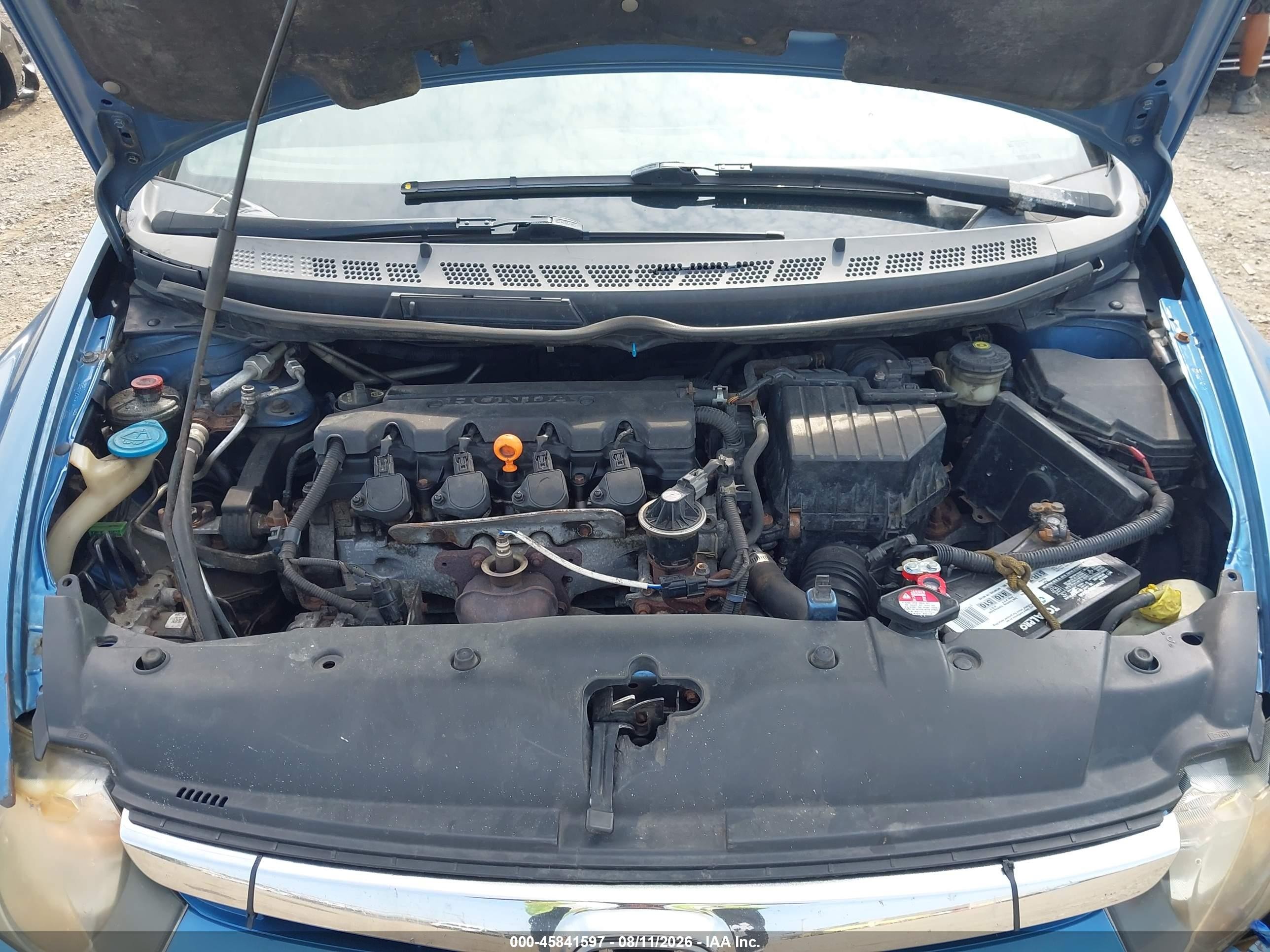 2007 Honda Civic Ex Blue vin: 1HGFA168X7L120568