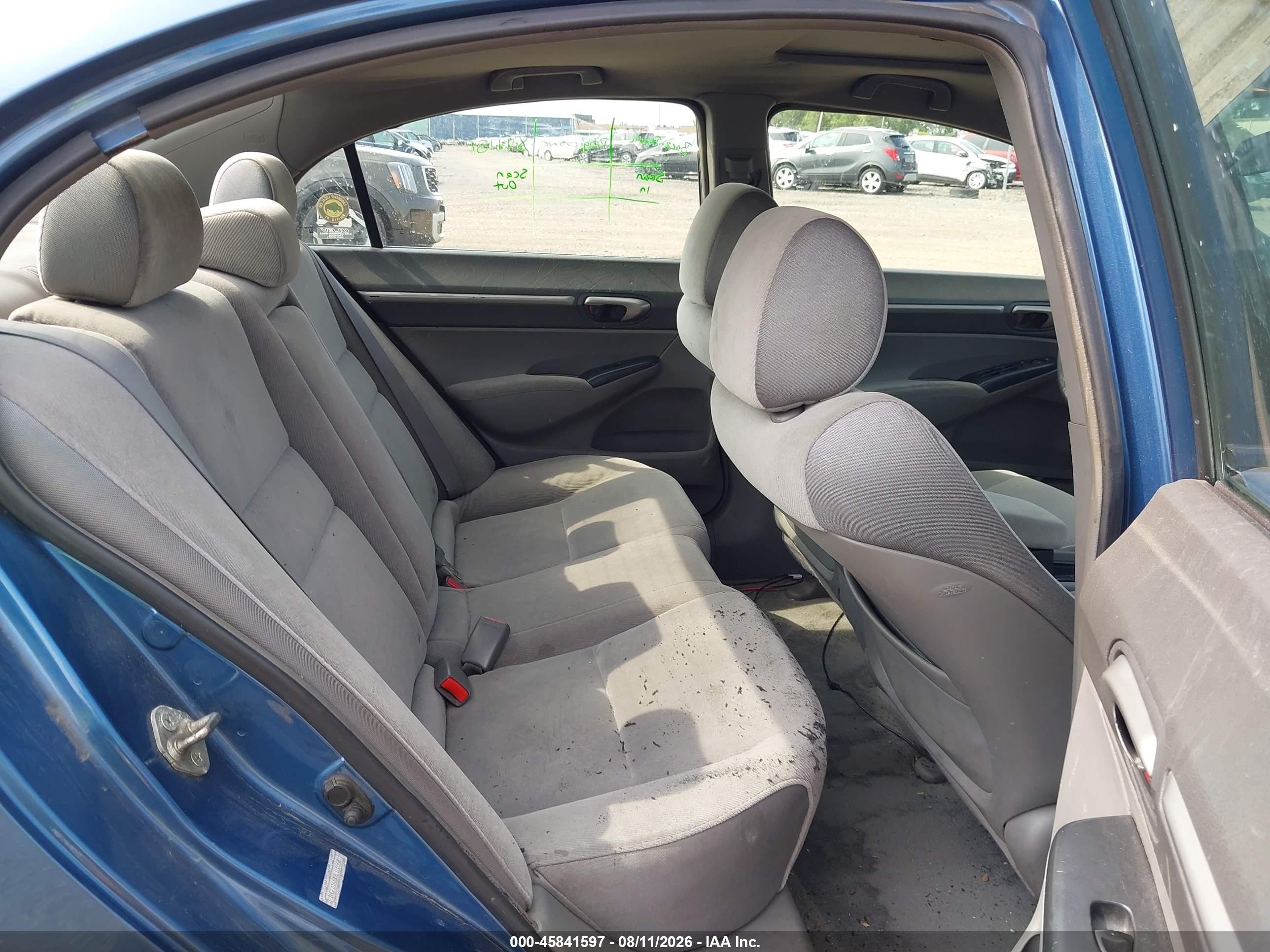 2007 Honda Civic Ex Blue vin: 1HGFA168X7L120568