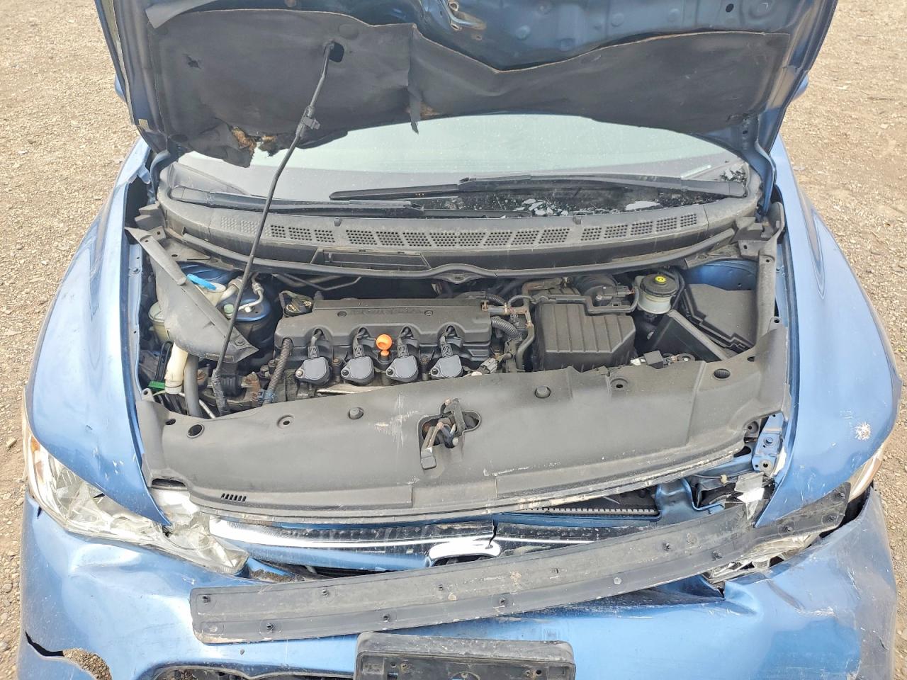 2007 Honda Civic Ex Синий vin: 1HGFA168X7L136575