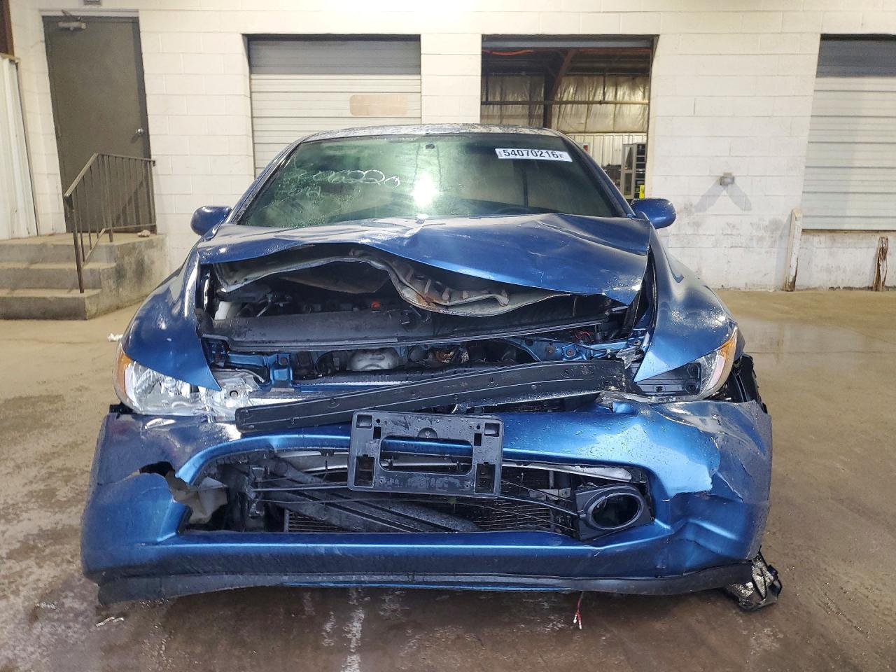 2007 Honda Civic Ex Синий vin: 1HGFA168X7L136575