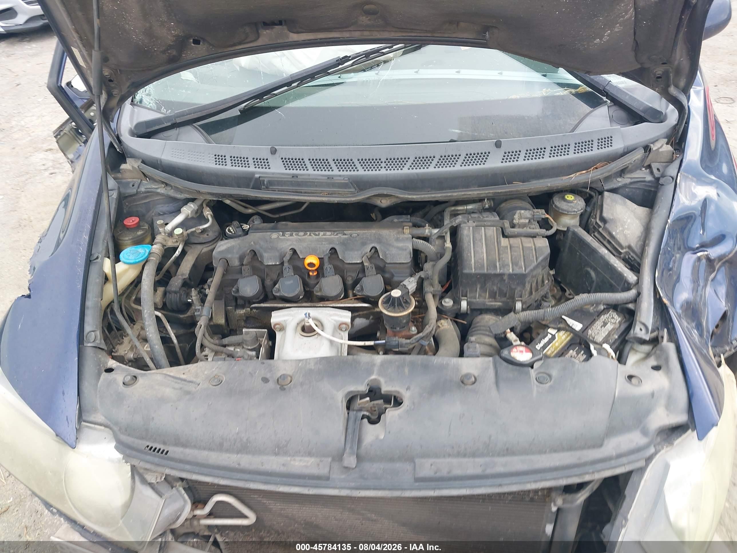 2007 Honda Civic Ex Blue vin: 1HGFA168X7L143980