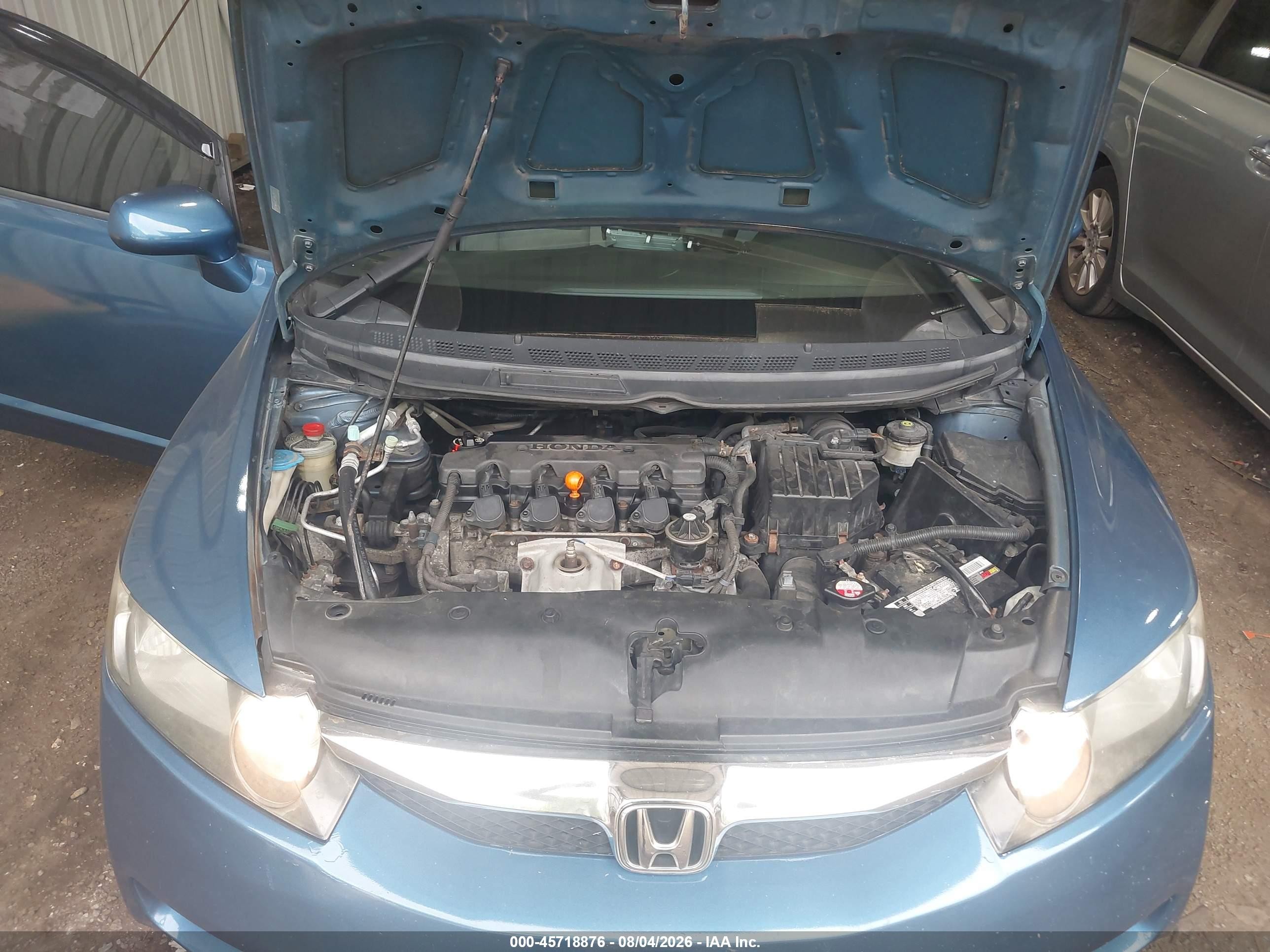 2008 Honda Civic Ex Blue vin: 1HGFA168X8L031438