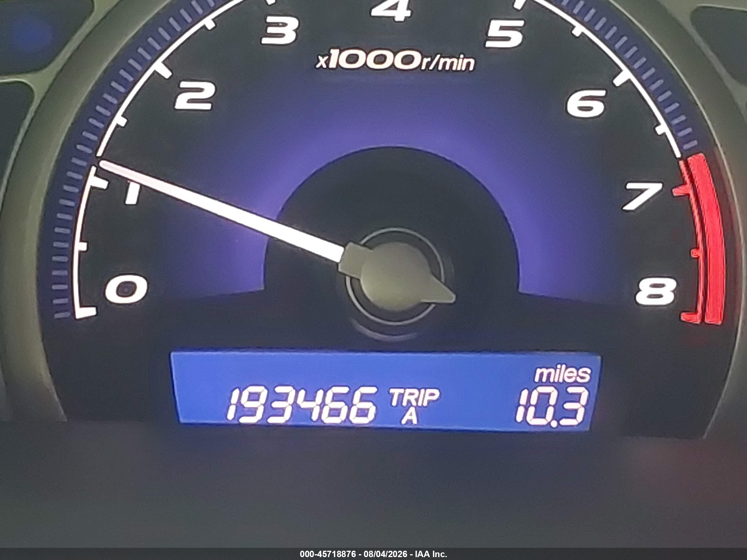 2008 Honda Civic Ex Blue vin: 1HGFA168X8L031438