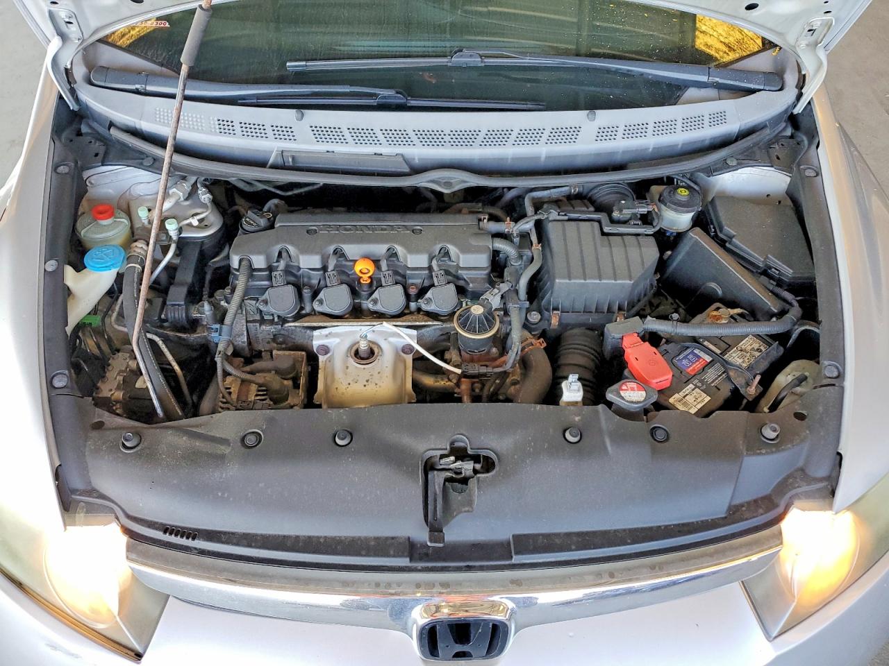 2008 Honda Civic Ex Silver vin: 1HGFA168X8L036347