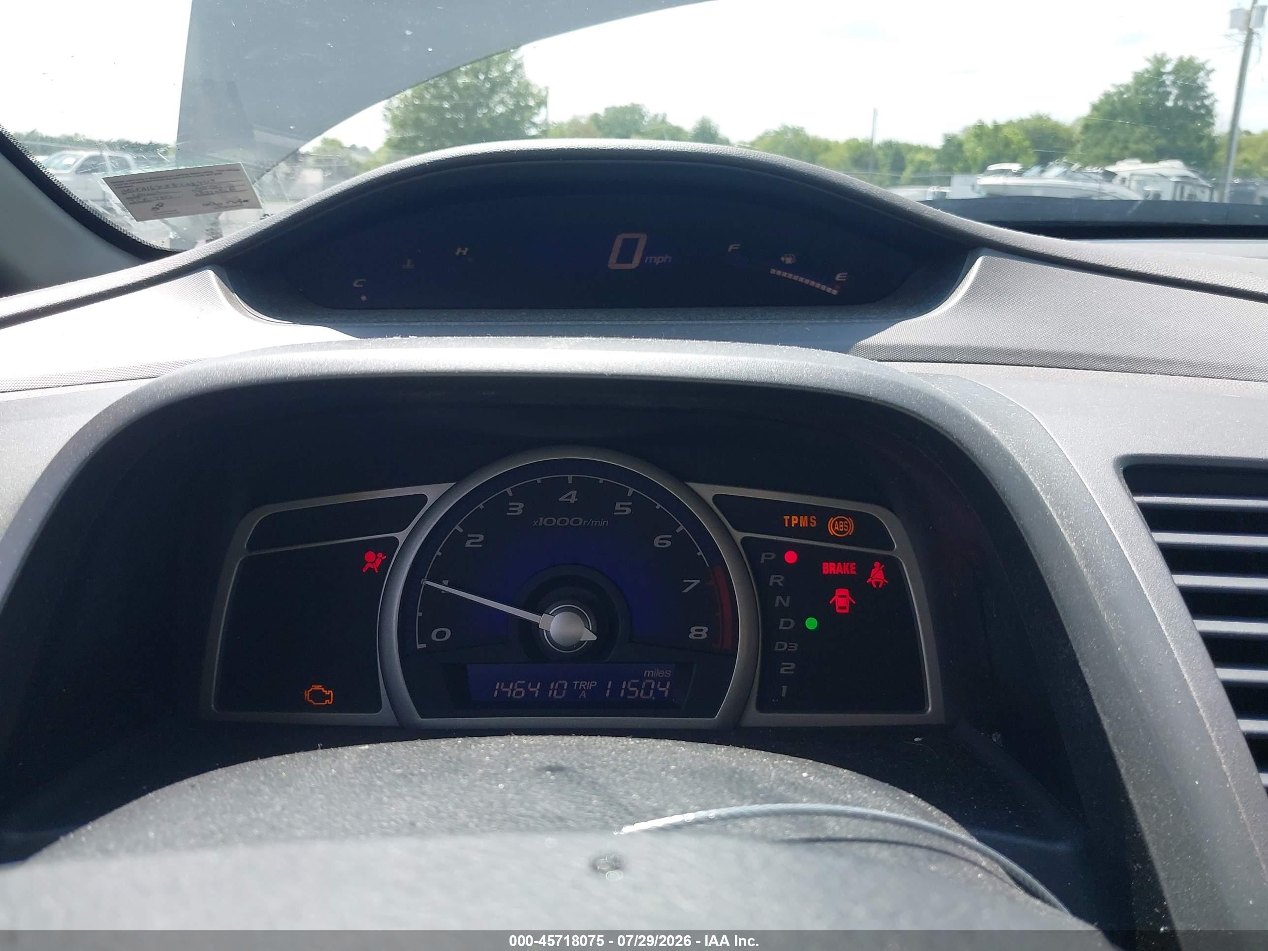 2008 Honda Civic Ex Серый vin: 1HGFA168X8L084513