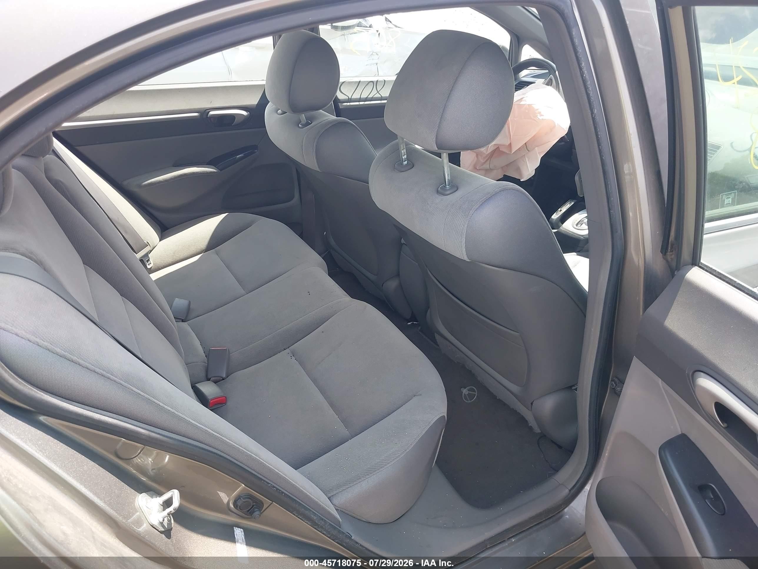 2008 Honda Civic Ex Серый vin: 1HGFA168X8L084513