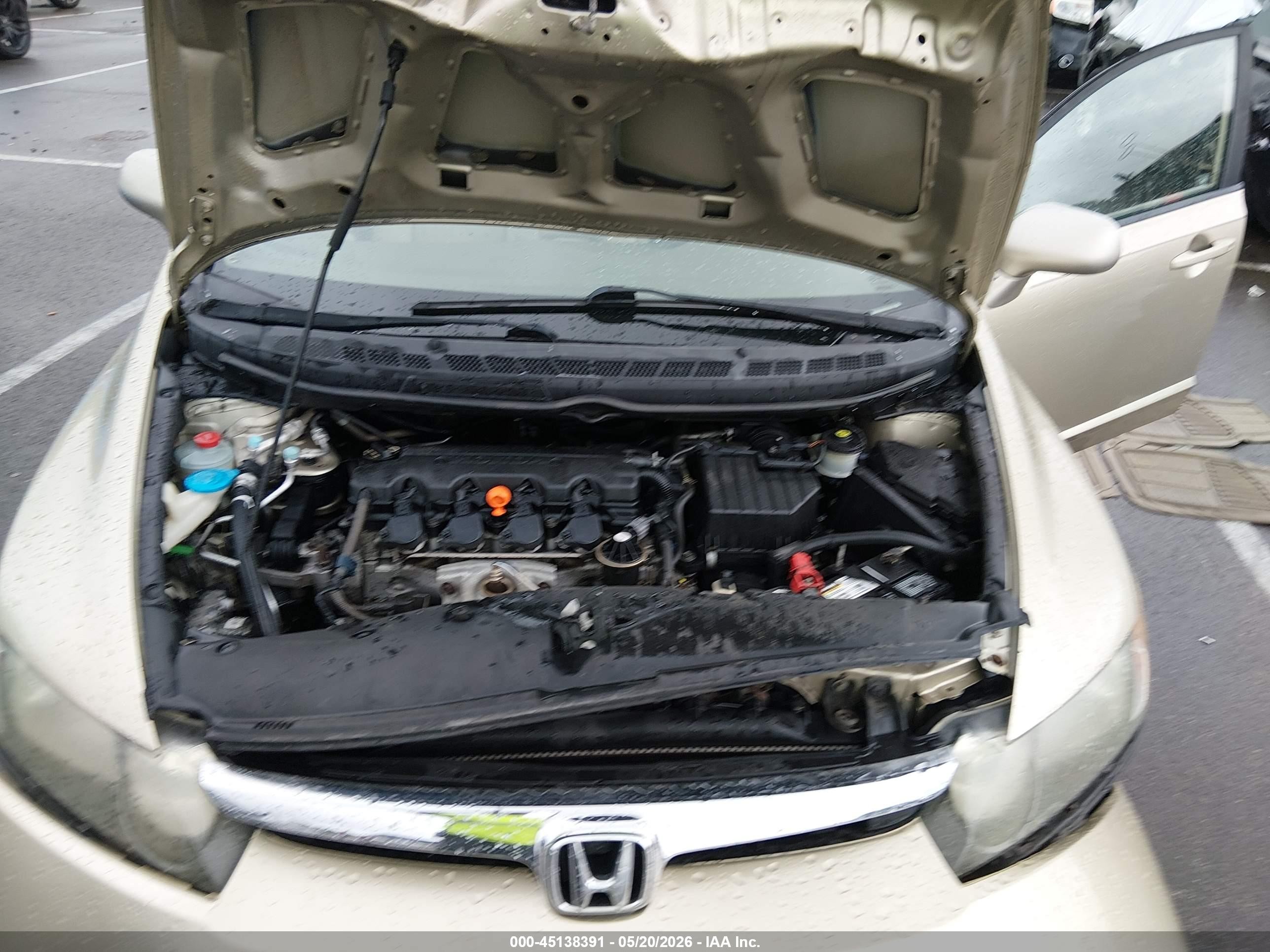 2008 Honda Civic Ex Brown vin: 1HGFA168X8L117378