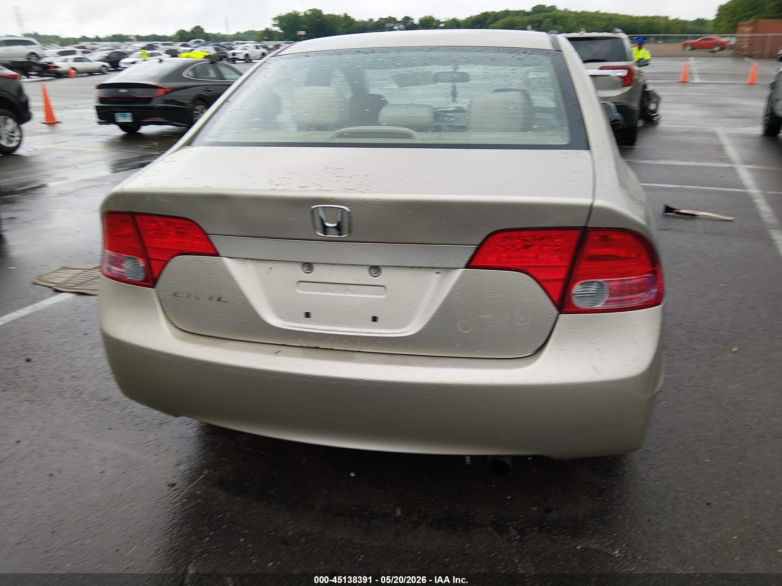 2008 Honda Civic Ex Brown vin: 1HGFA168X8L117378