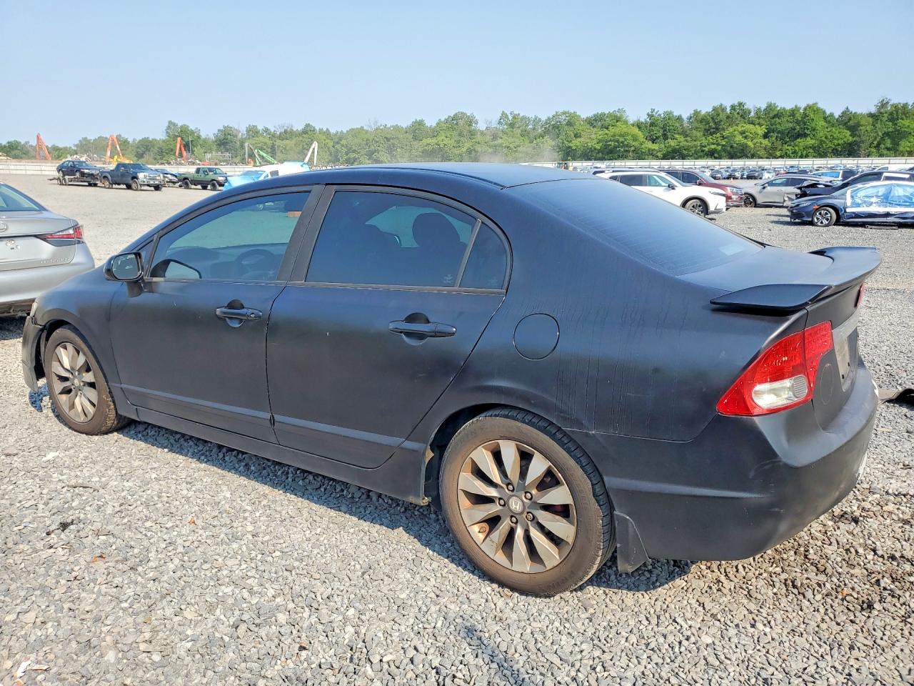 2009 Honda Civic Ex Black vin: 1HGFA168X9L008629