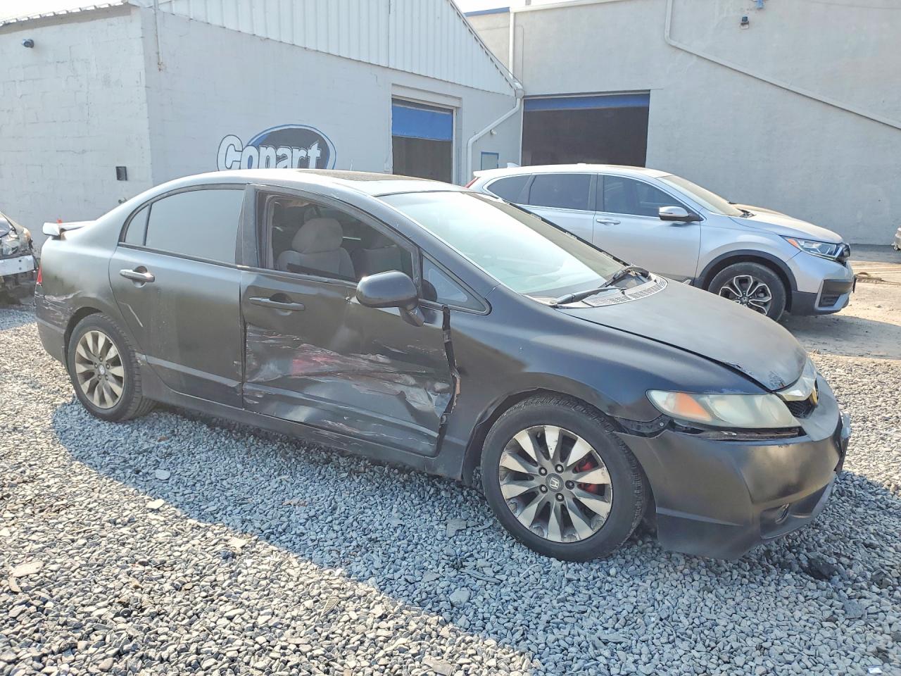 2009 Honda Civic Ex Black vin: 1HGFA168X9L008629