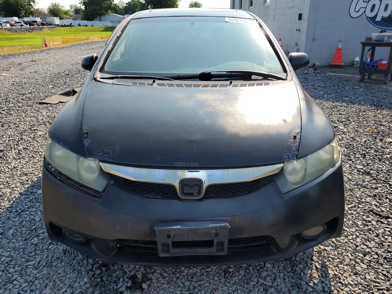 2009 Honda Civic Ex Black vin: 1HGFA168X9L008629