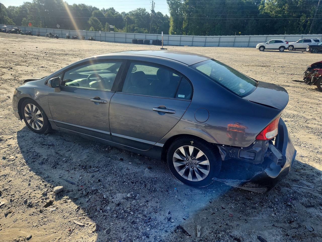 2009 Honda Civic Ex Gray vin: 1HGFA168X9L020697