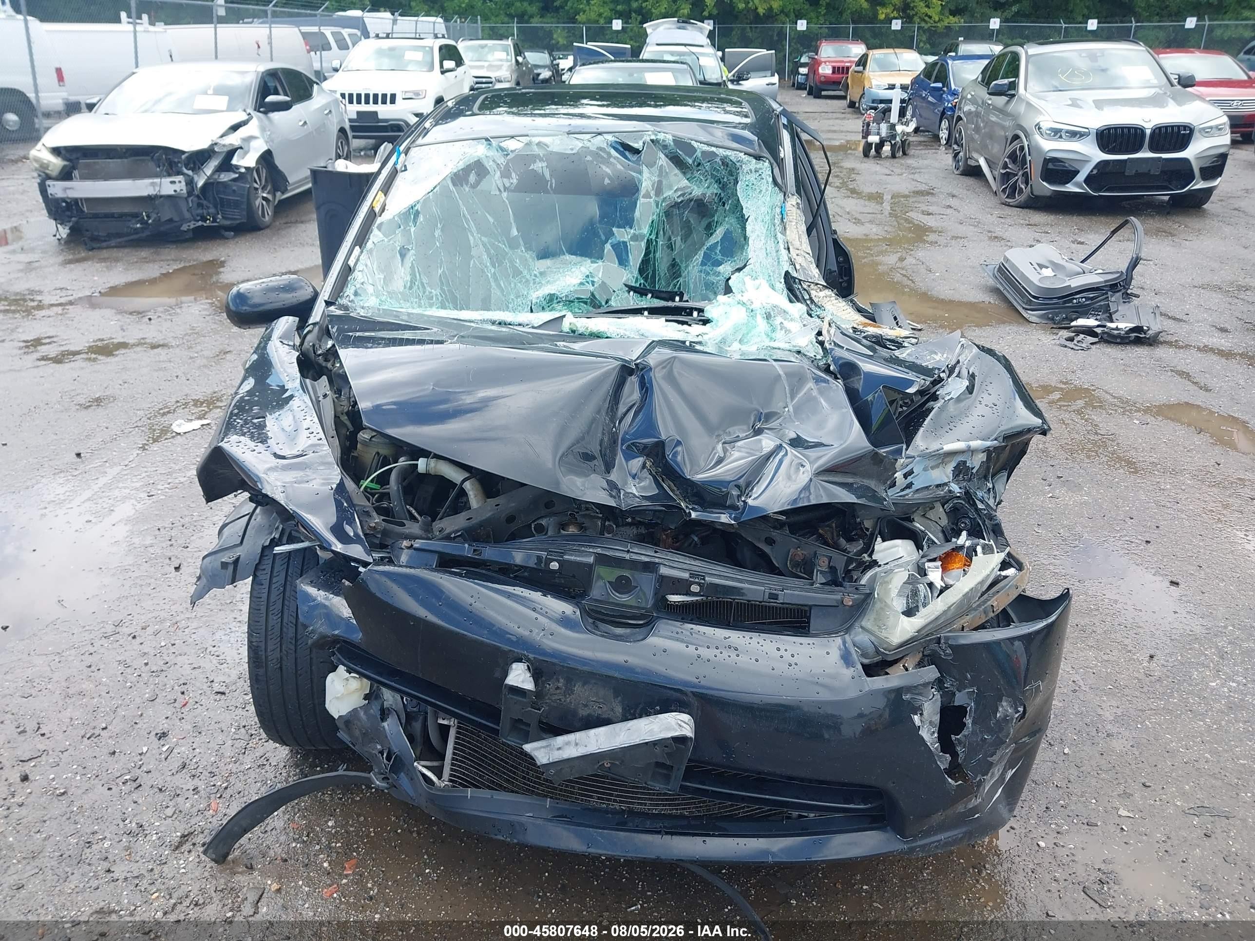 2008 Honda Civic Ex-l Black vin: 1HGFA16908L110111
