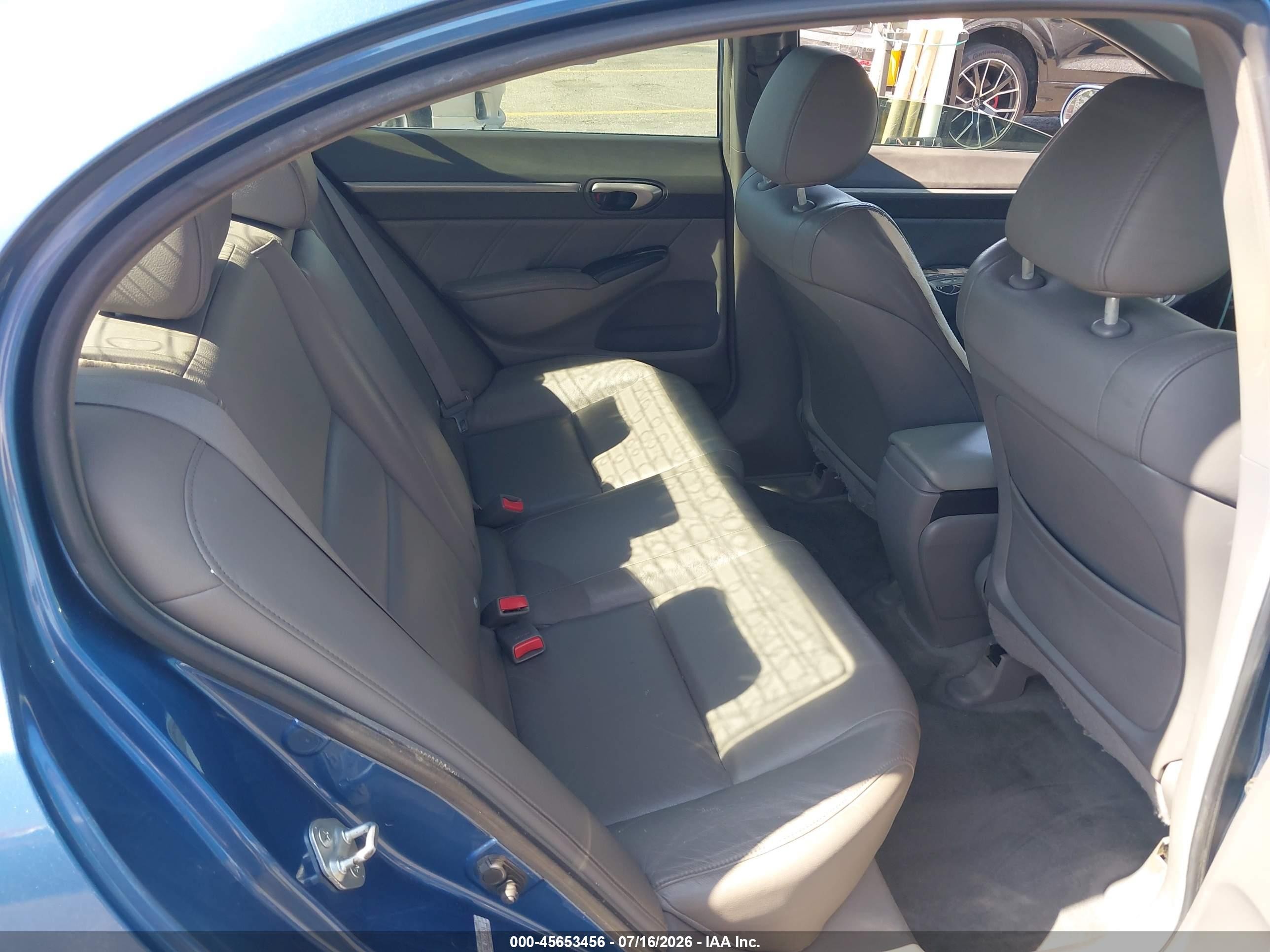 2008 Honda Civic Ex-l Light Blue vin: 1HGFA16938L085401