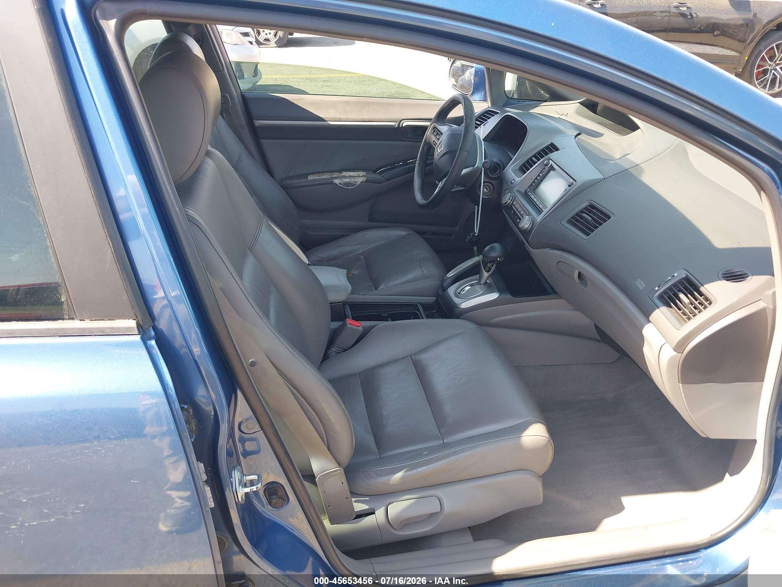 2008 Honda Civic Ex-l Light Blue vin: 1HGFA16938L085401