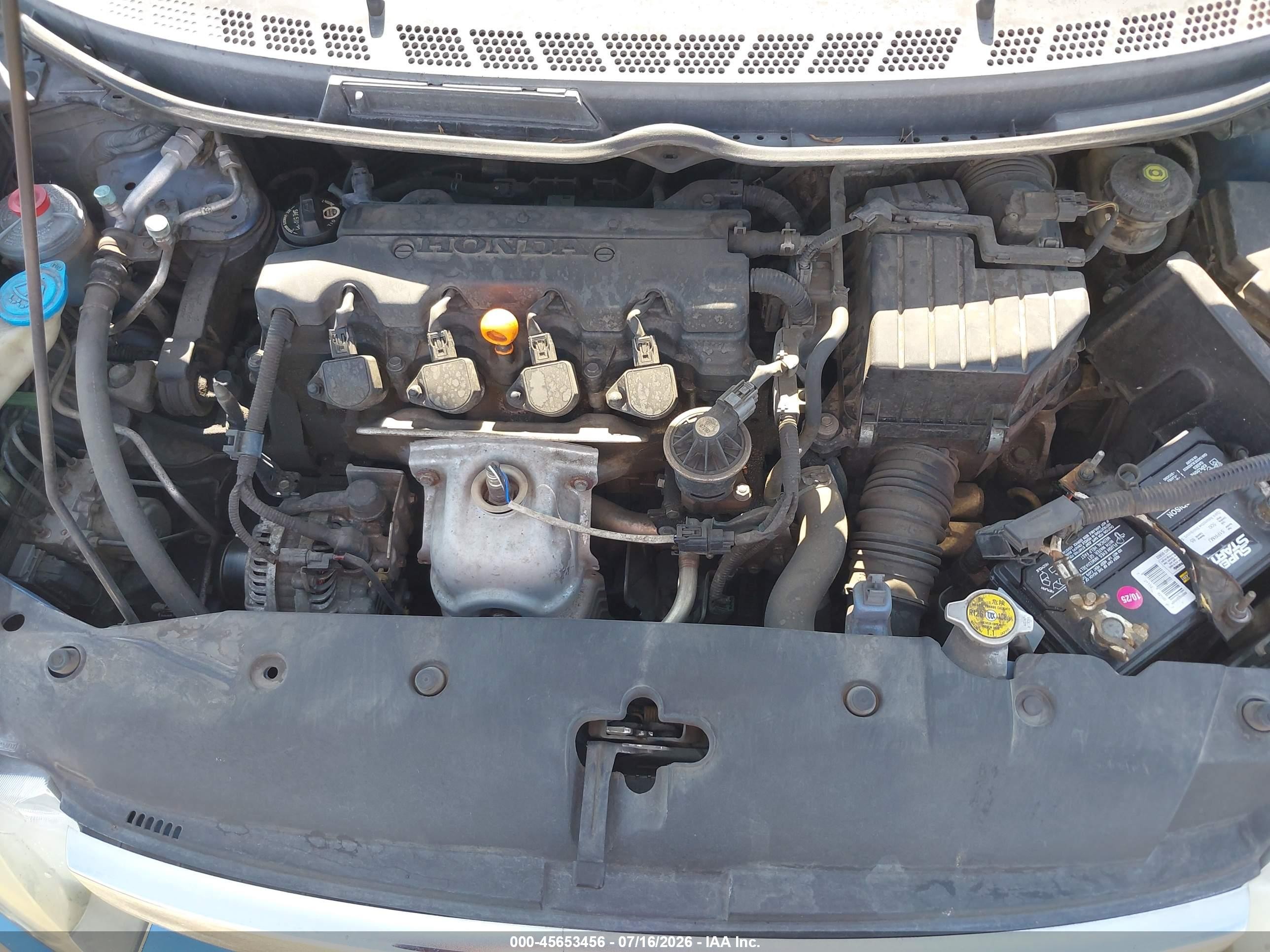 2008 Honda Civic Ex-l Light Blue vin: 1HGFA16938L085401