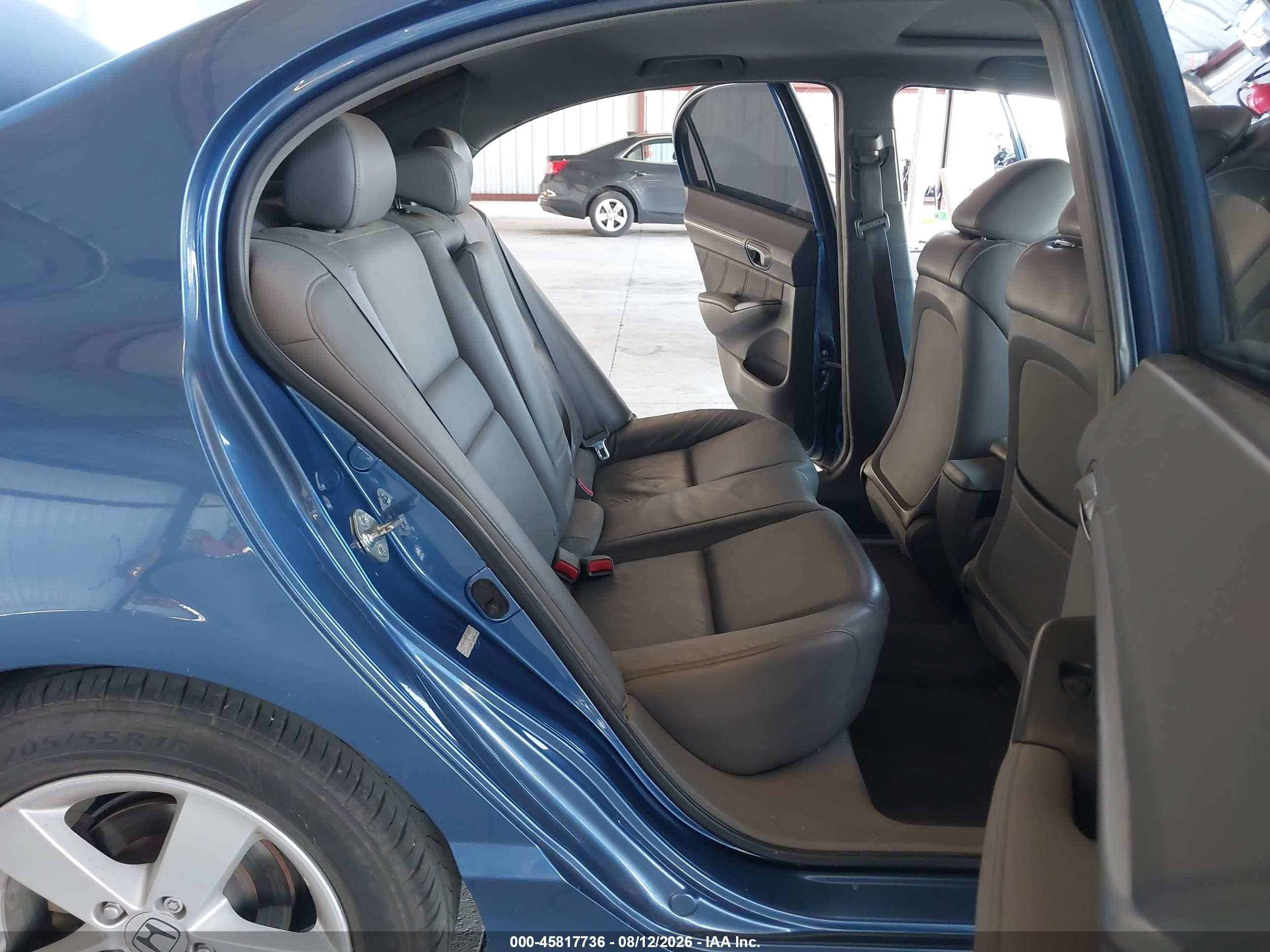 2008 Honda Civic Ex-l Blue vin: 1HGFA16938L119580