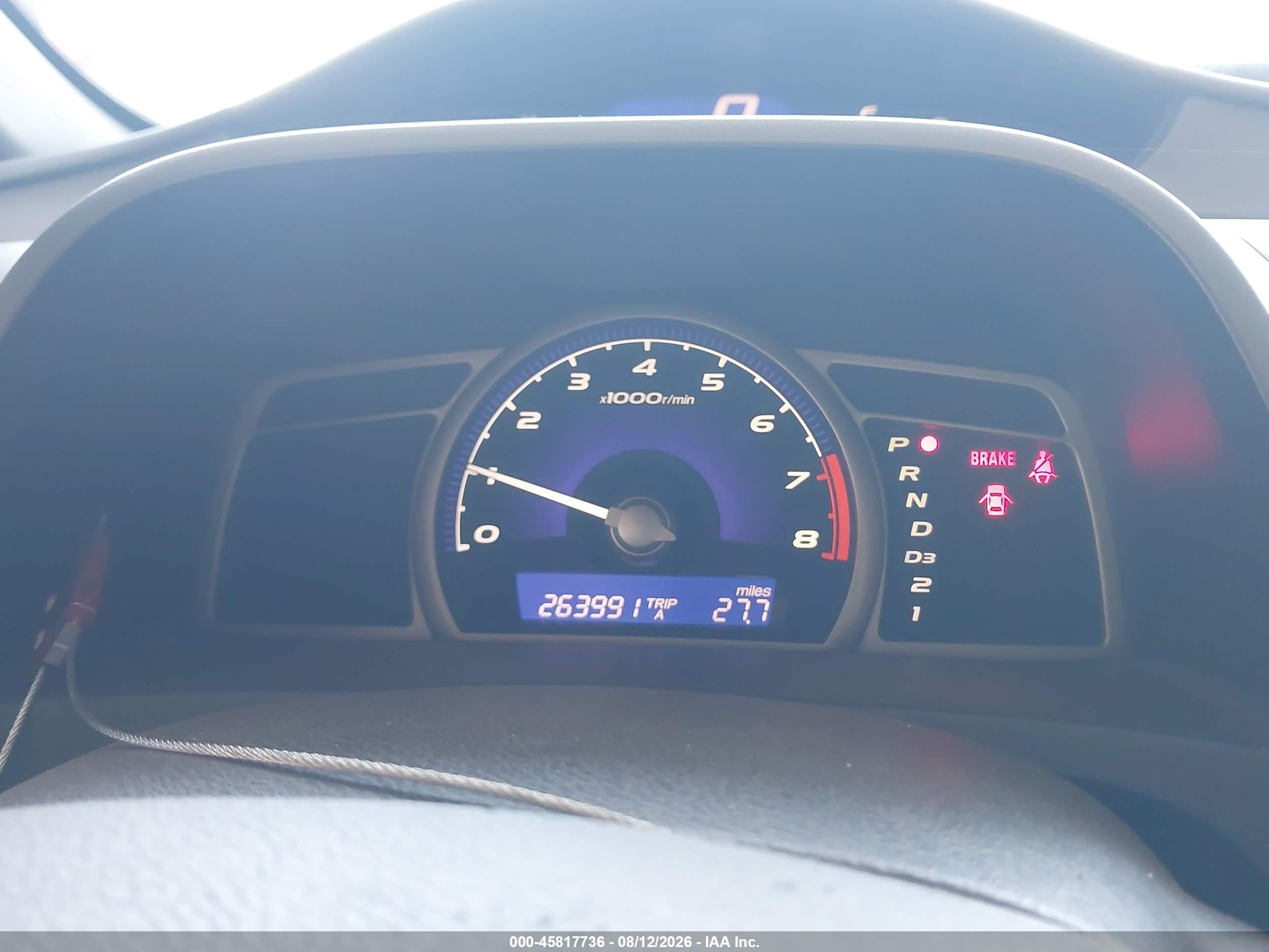 2008 Honda Civic Ex-l Blue vin: 1HGFA16938L119580