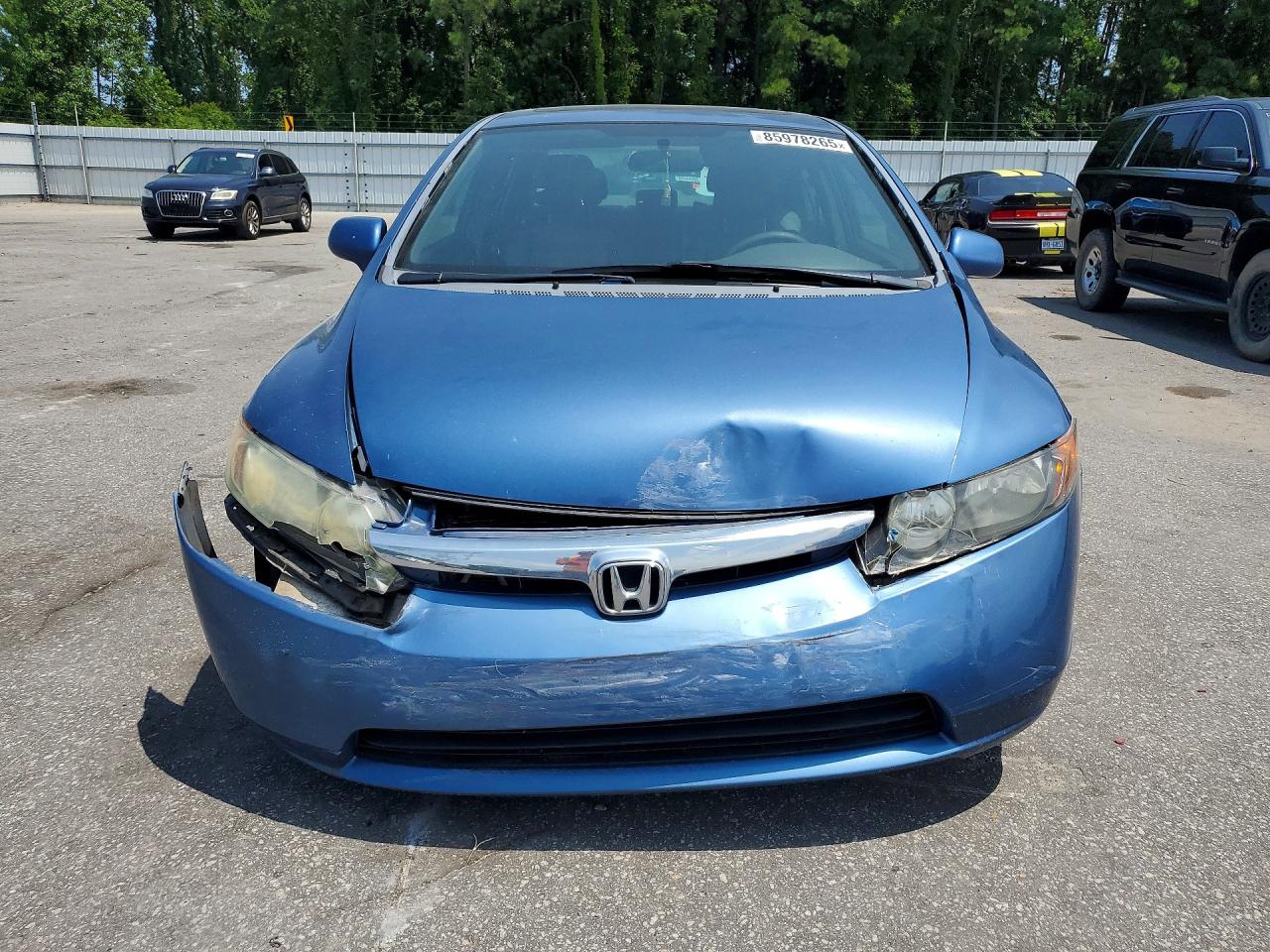 2008 Honda Civic Exl Синий vin: 1HGFA16948L021688