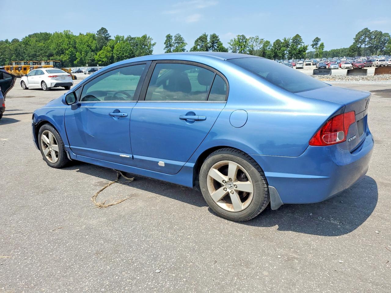 2008 Honda Civic Exl Синий vin: 1HGFA16948L021688