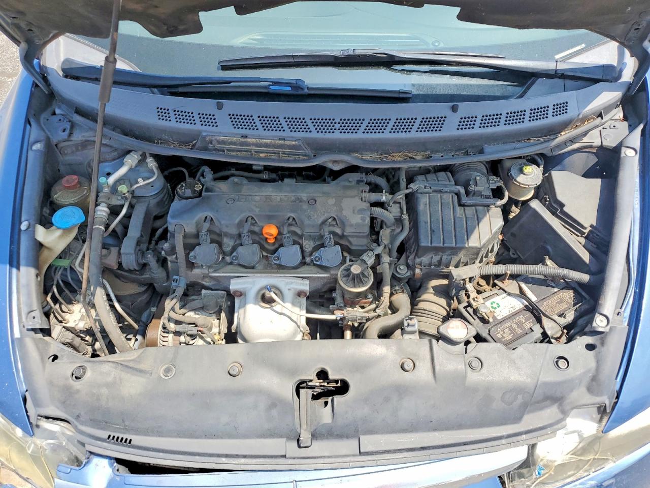 2008 Honda Civic Exl Синий vin: 1HGFA16948L021688