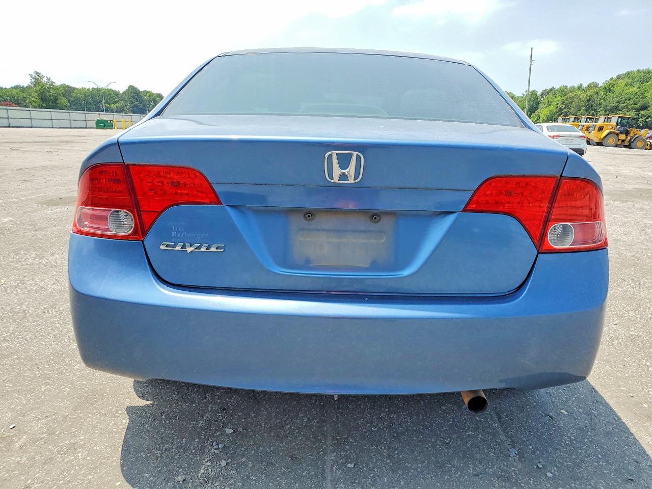 2008 Honda Civic Exl Синий vin: 1HGFA16948L021688