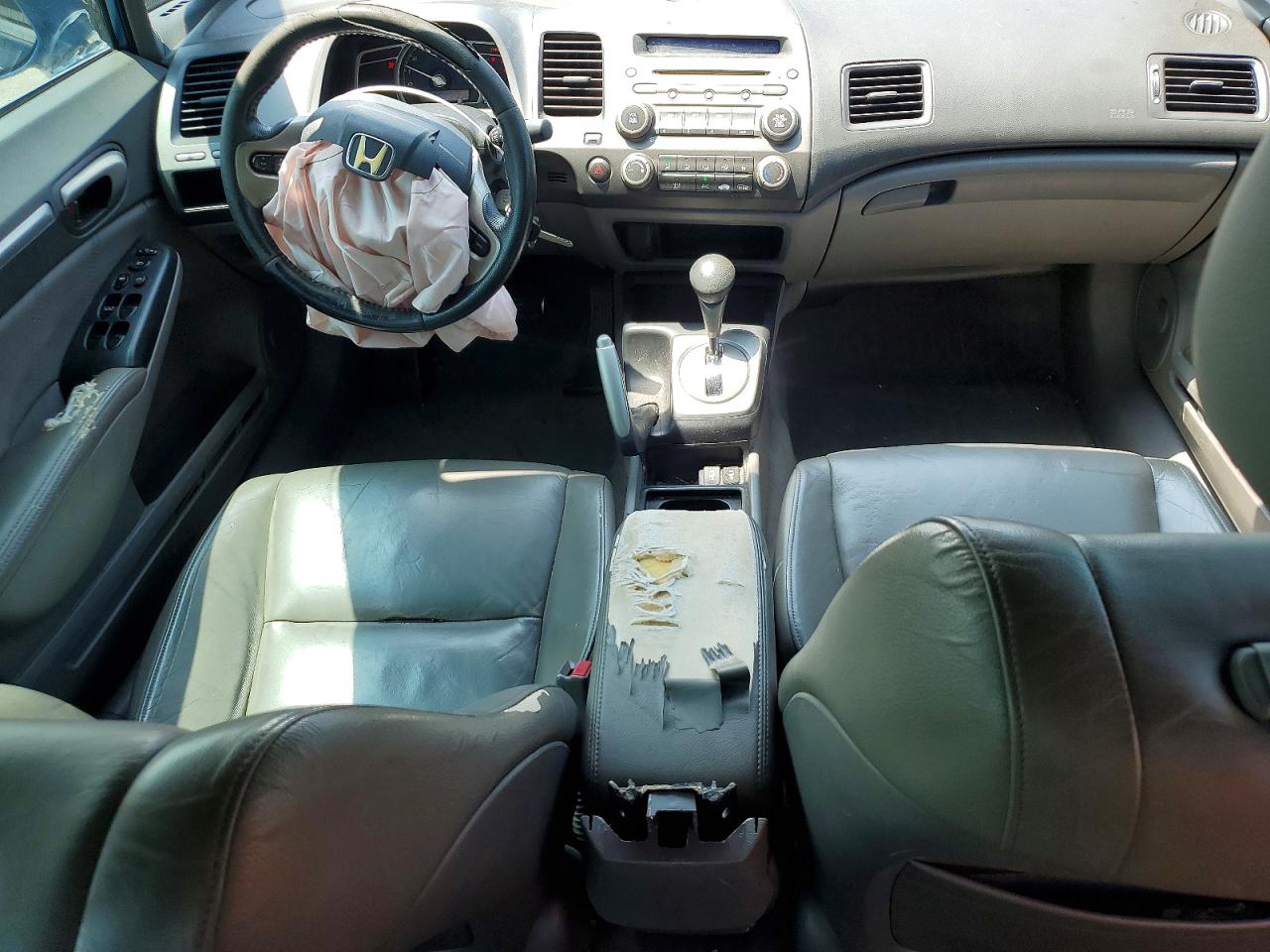 2008 Honda Civic Exl Синий vin: 1HGFA16948L021688