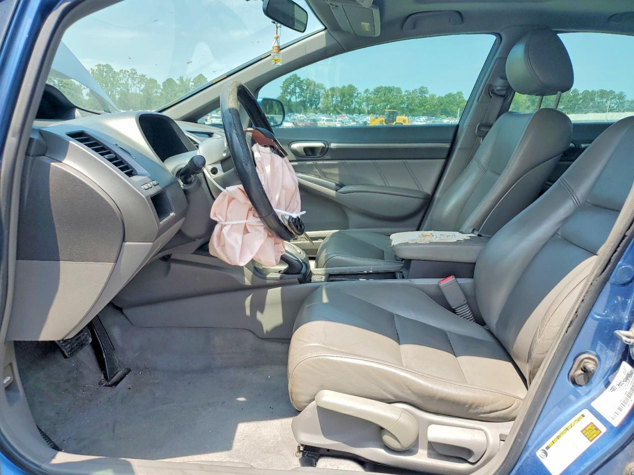 2008 Honda Civic Exl Синий vin: 1HGFA16948L021688