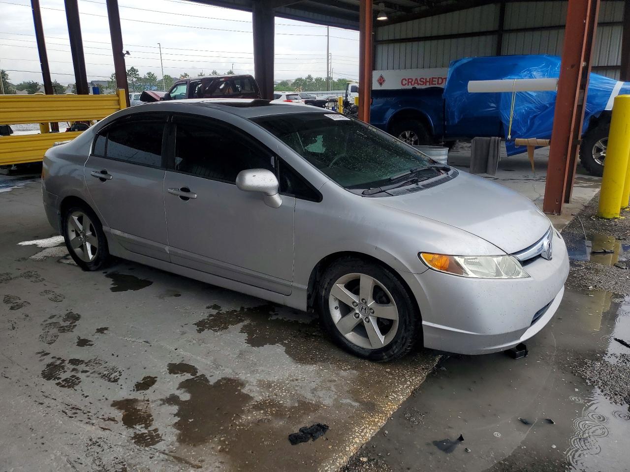 2008 Honda Civic Exl Silver vin: 1HGFA16948L039852