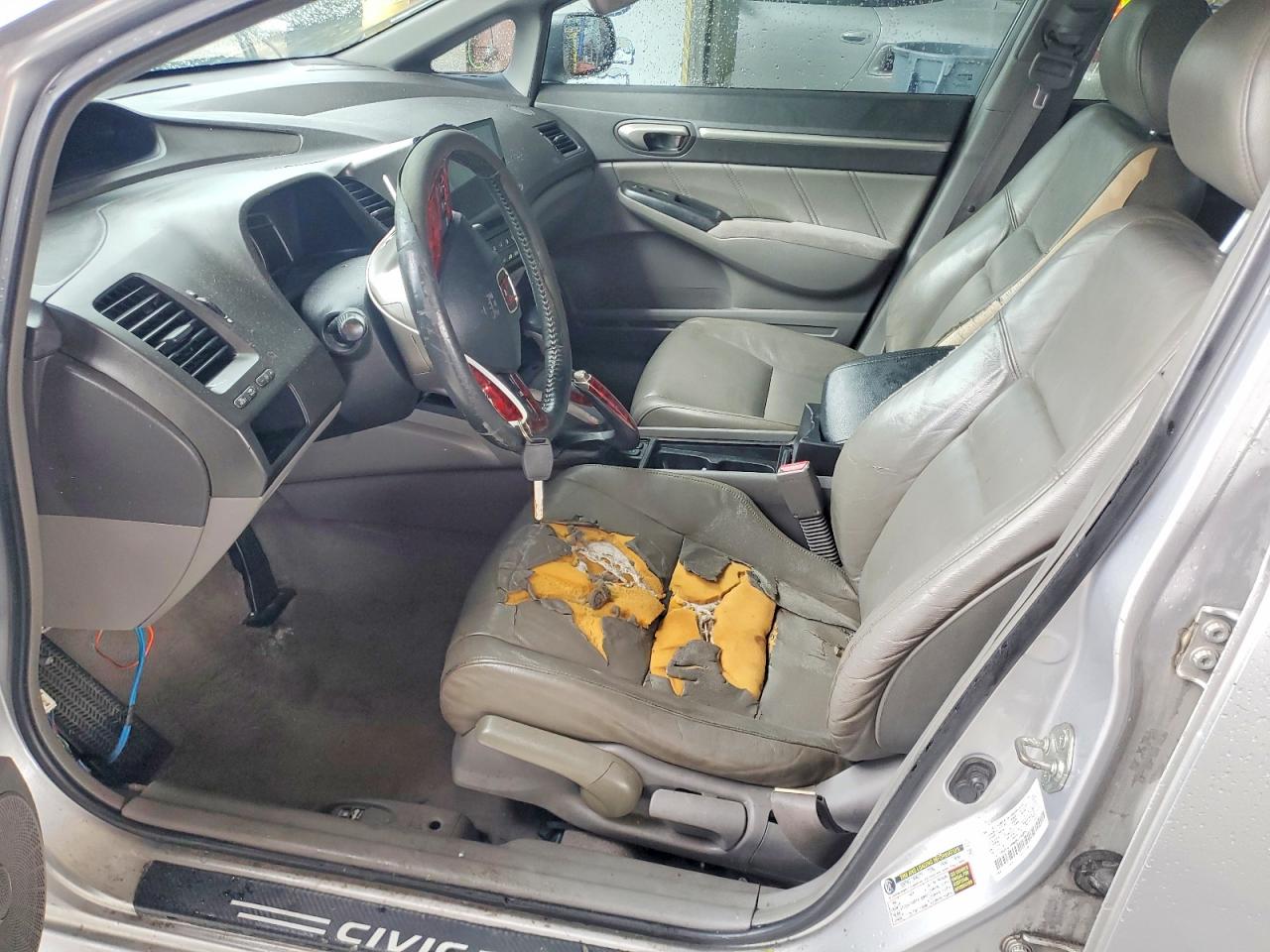 2008 Honda Civic Exl Silver vin: 1HGFA16948L039852