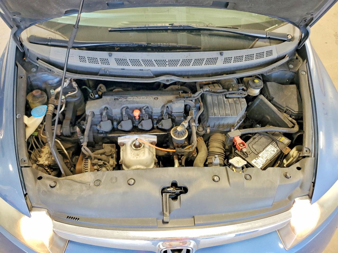 2008 Honda Civic Exl Blue vin: 1HGFA16958L102554