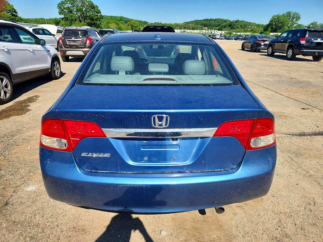 2009 Honda Civic Exl Blue vin: 1HGFA16979L010038