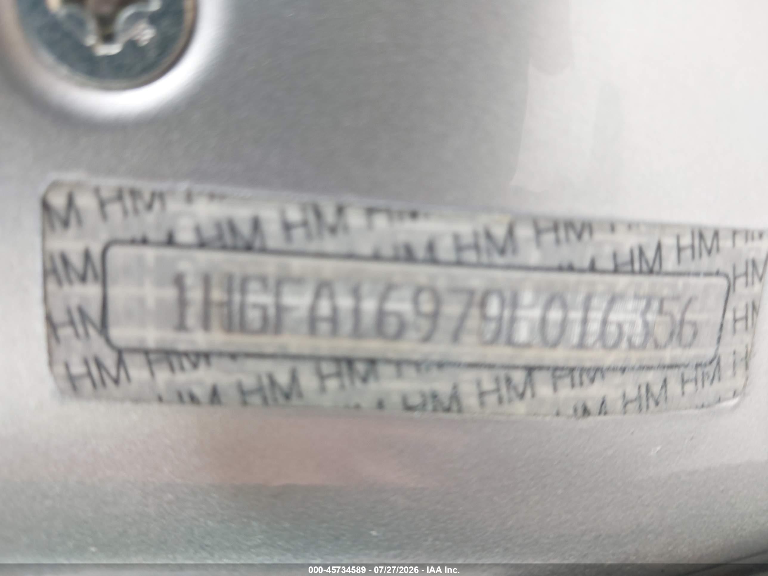 2009 Honda Civic Ex-l Серебряный vin: 1HGFA16979L016356