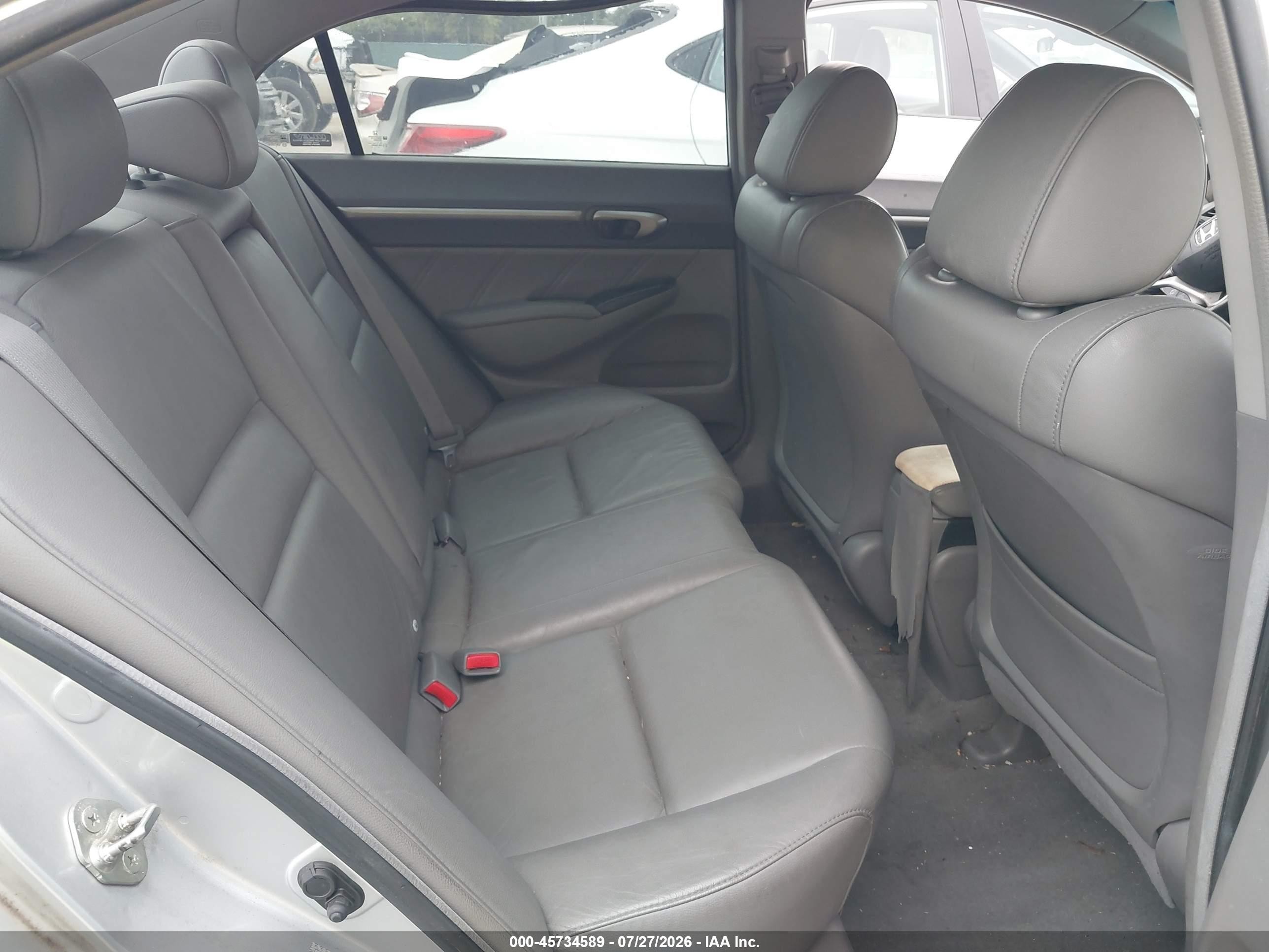 2009 Honda Civic Ex-l Серебряный vin: 1HGFA16979L016356